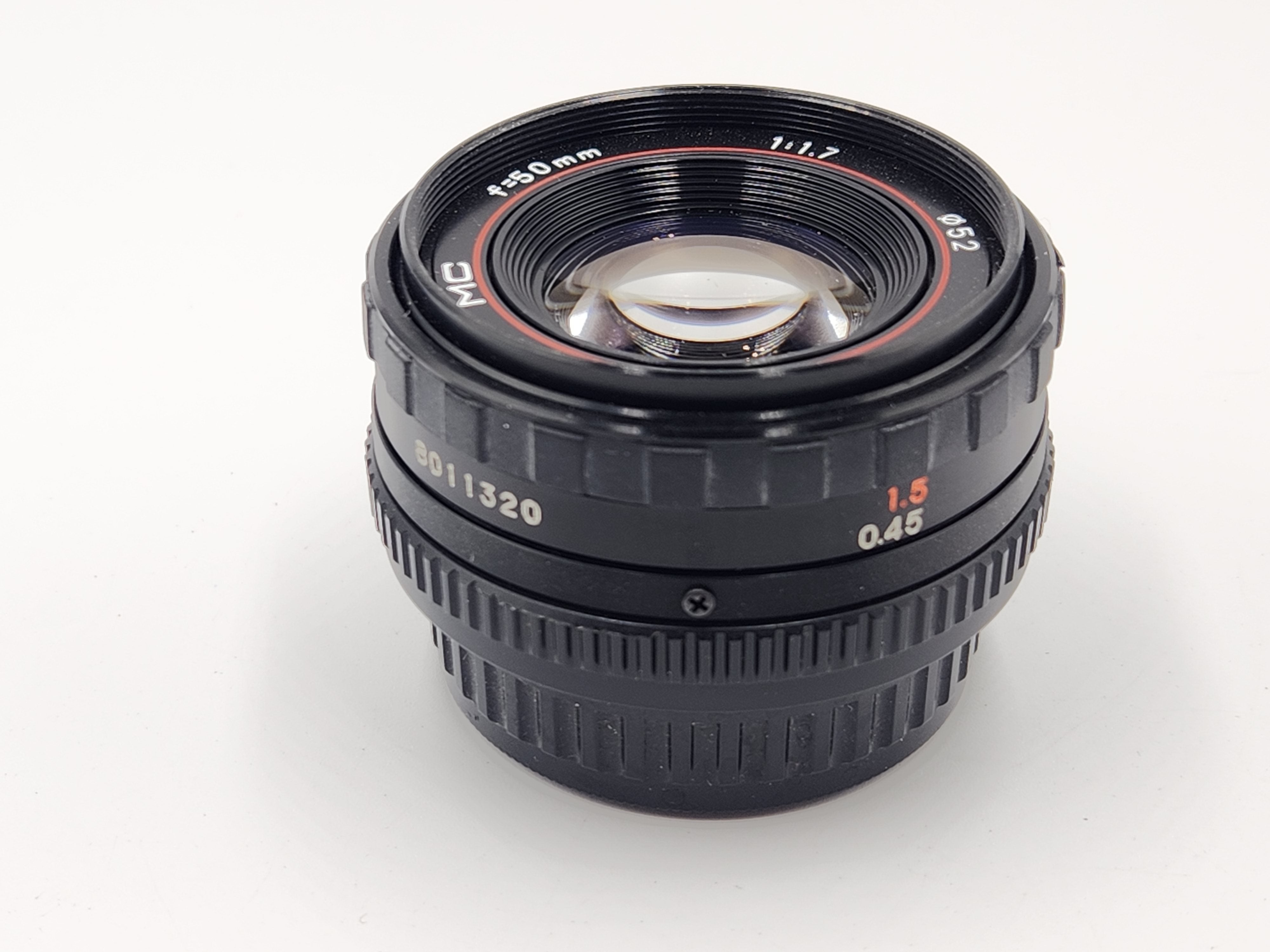 Used Promaster 50mm f1.7 (Pentax) PK-Mt Lens