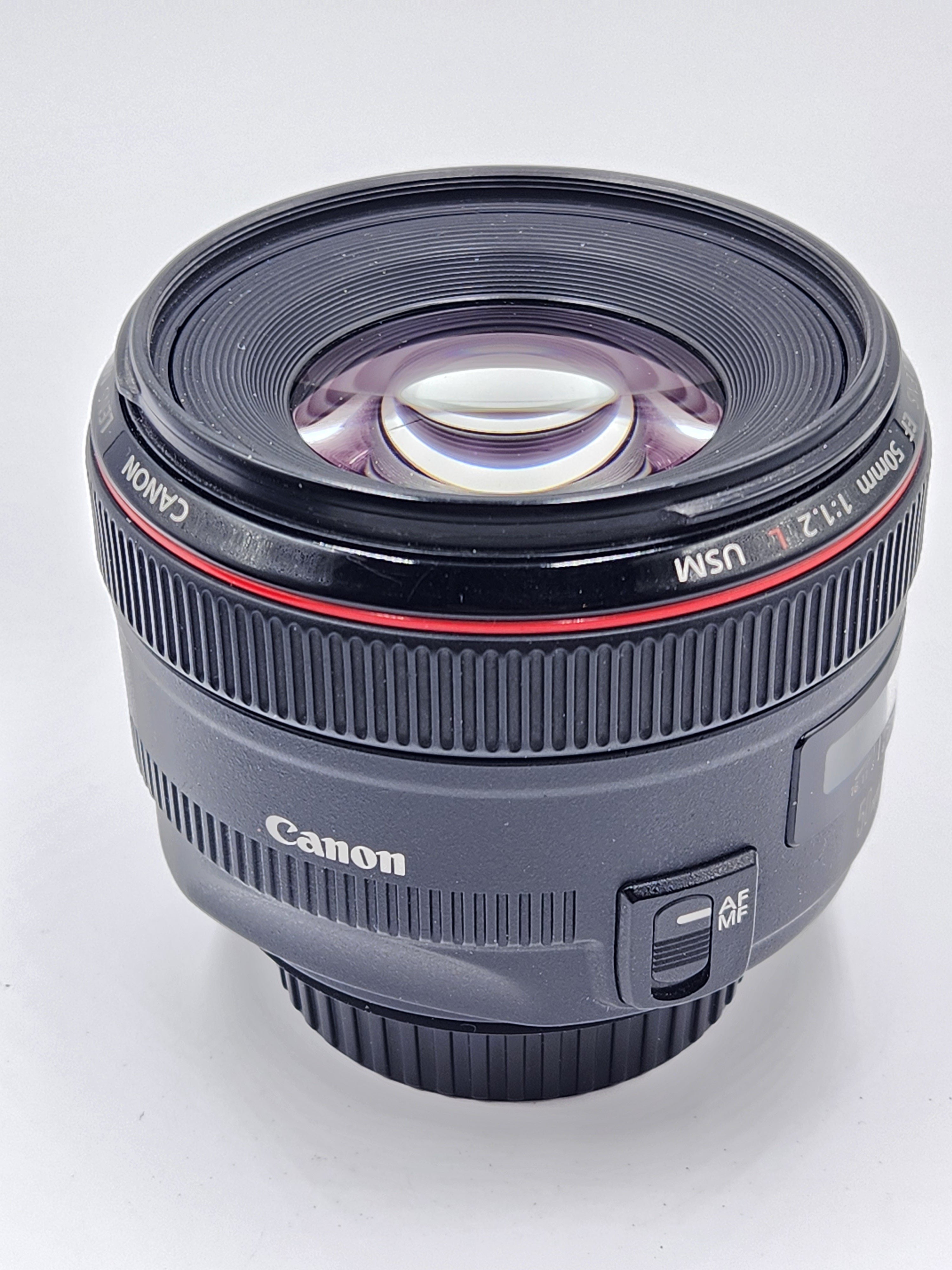 USED Canon 50mm F1.2 L USM EF Lens