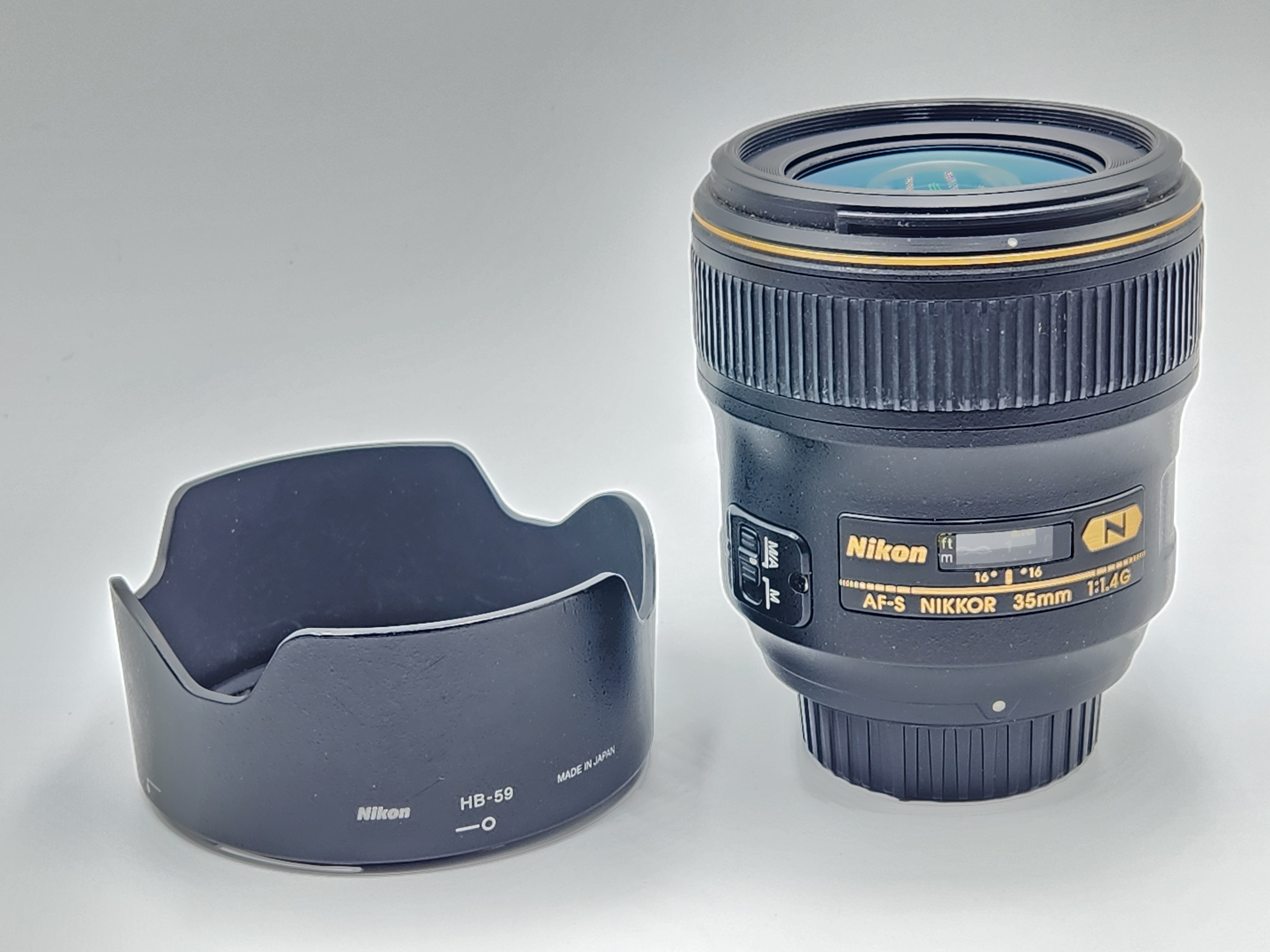 USED Nikon 35mm F1.4 AF-S G AF Lens