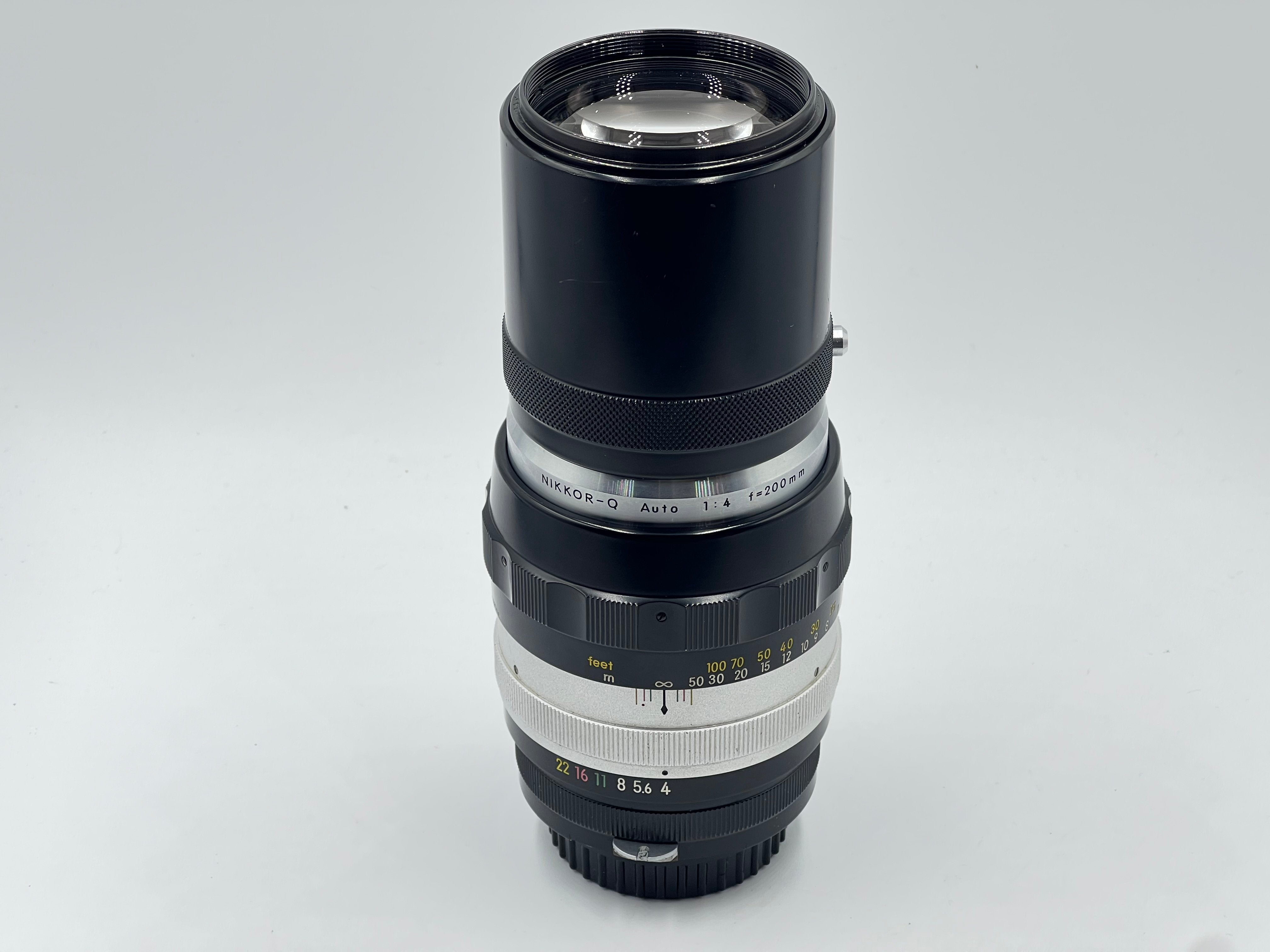 Used Nikon 200mm f4 Nikkor-Q AI-Converted