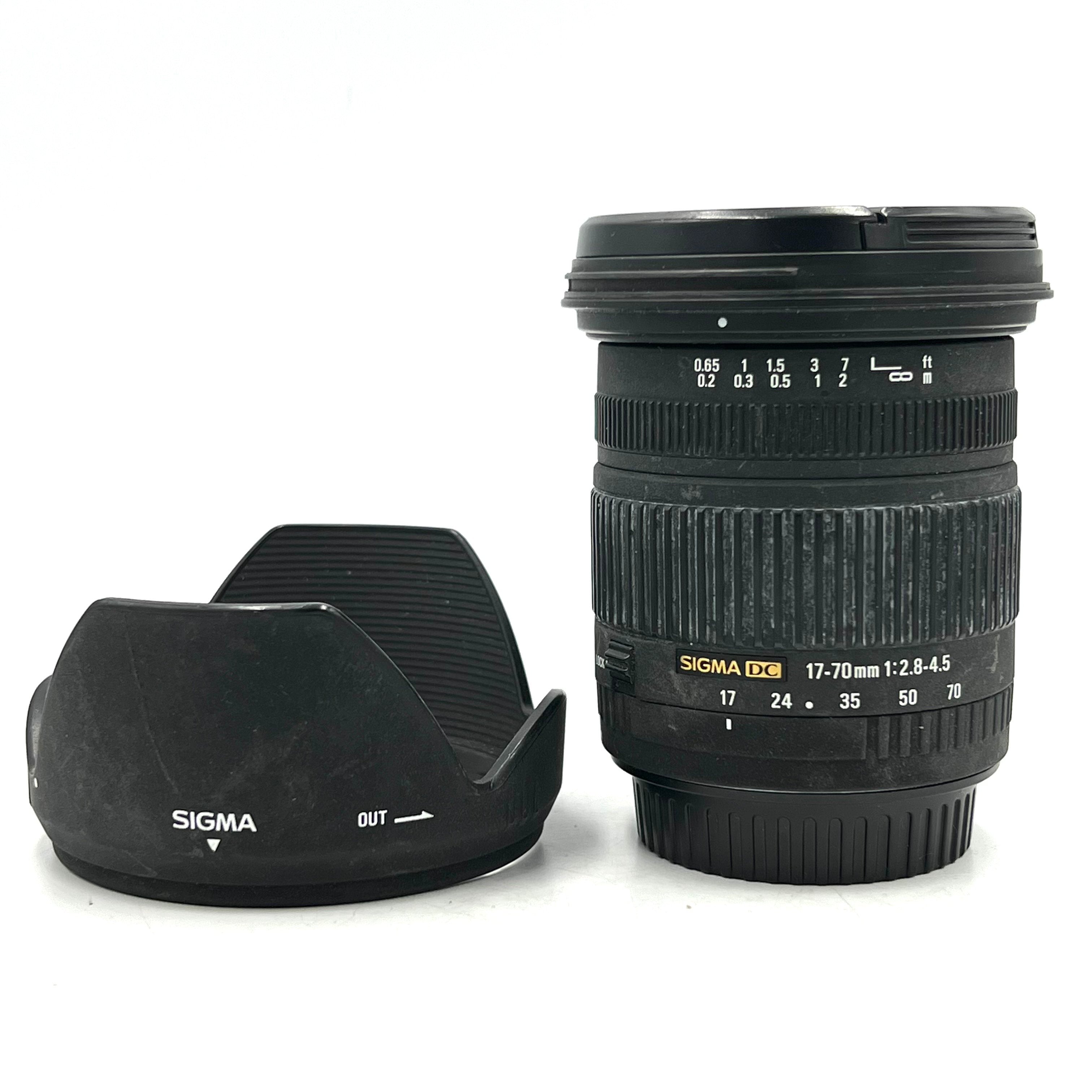 USED Sigma 17-70mm F2.8-4.5 DC Lens for Canon