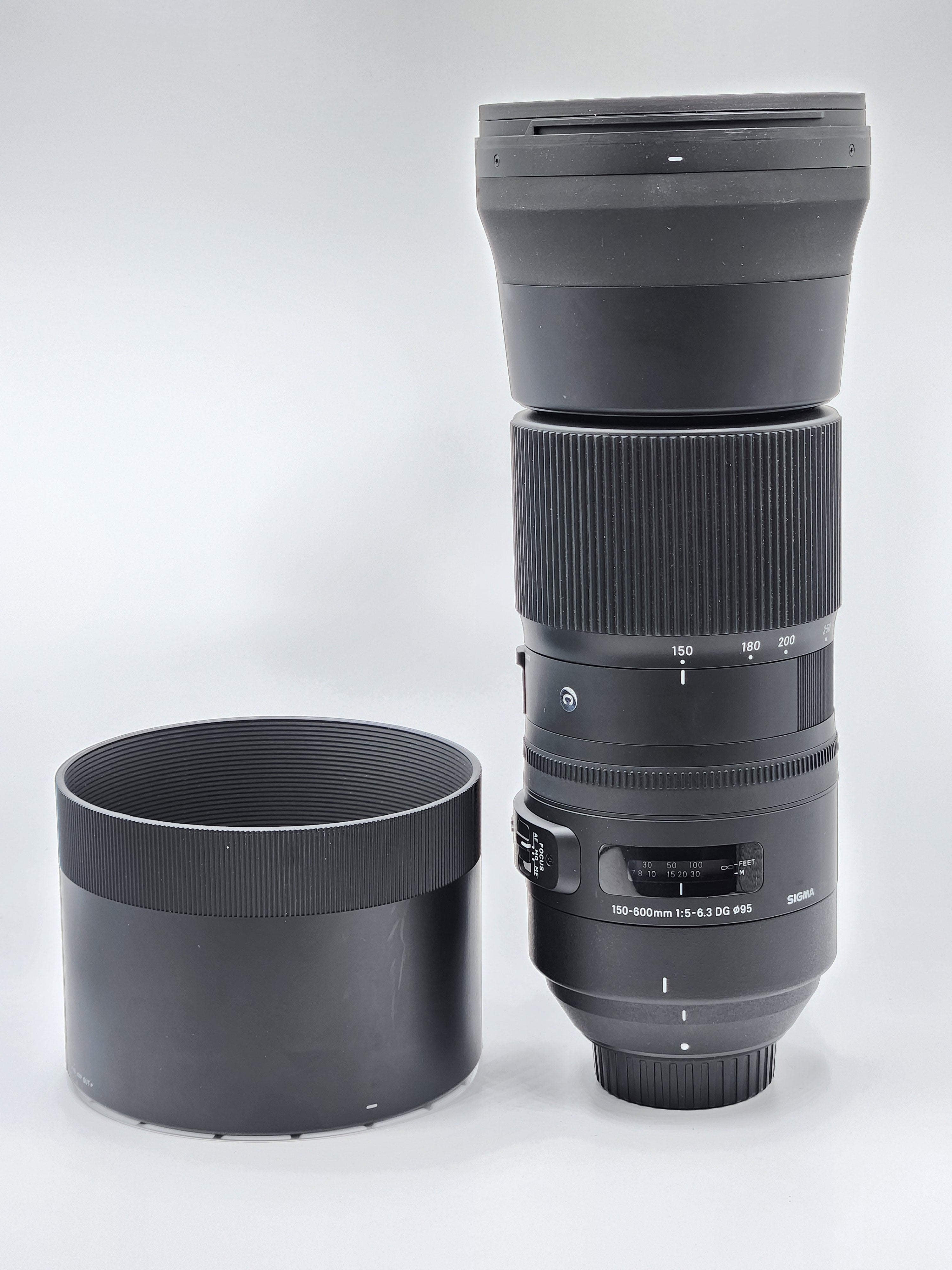 USED Sigma 150-600mm f/5-6.3 DG OS HSM Contemporary Lens for Nikon