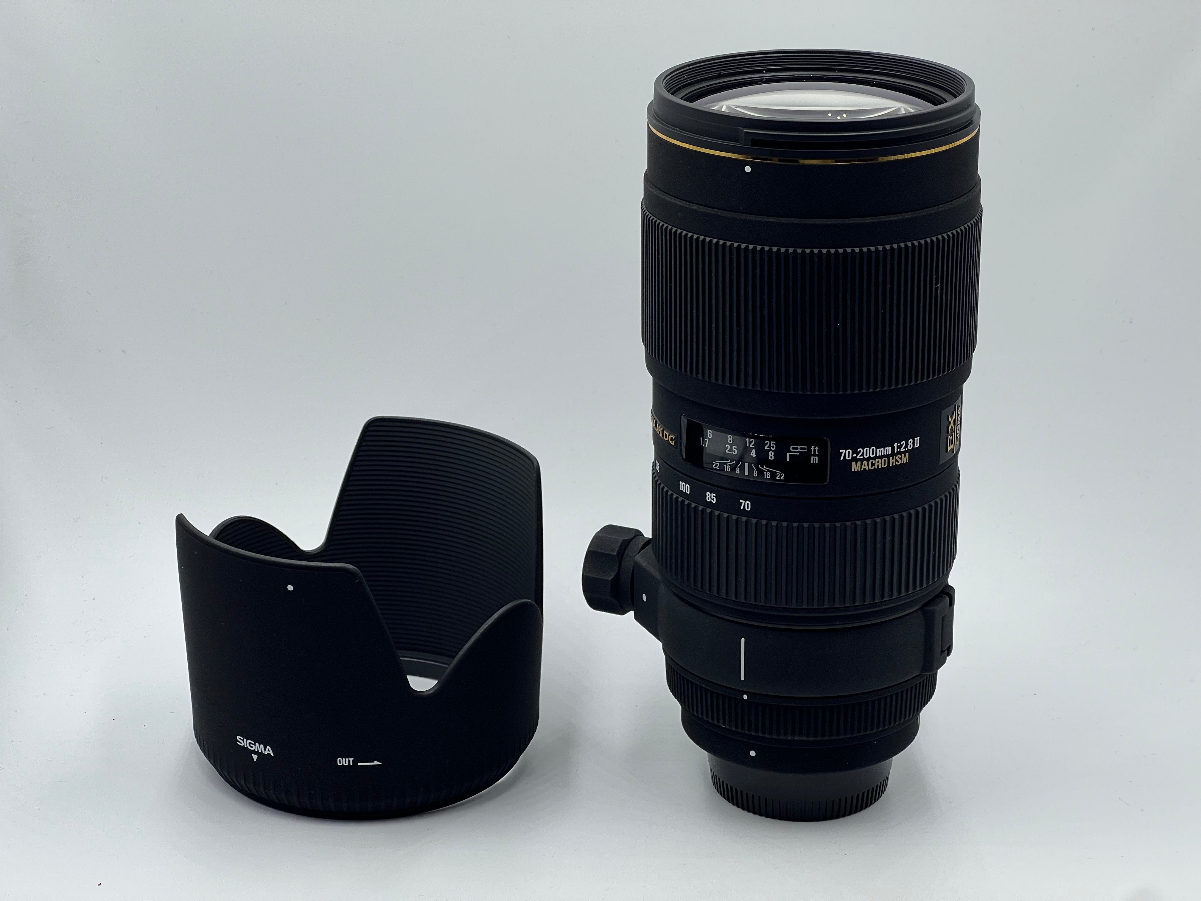 USED Sigma 70-200mm f/2.8 EX DG HSM II Macro for Nikon