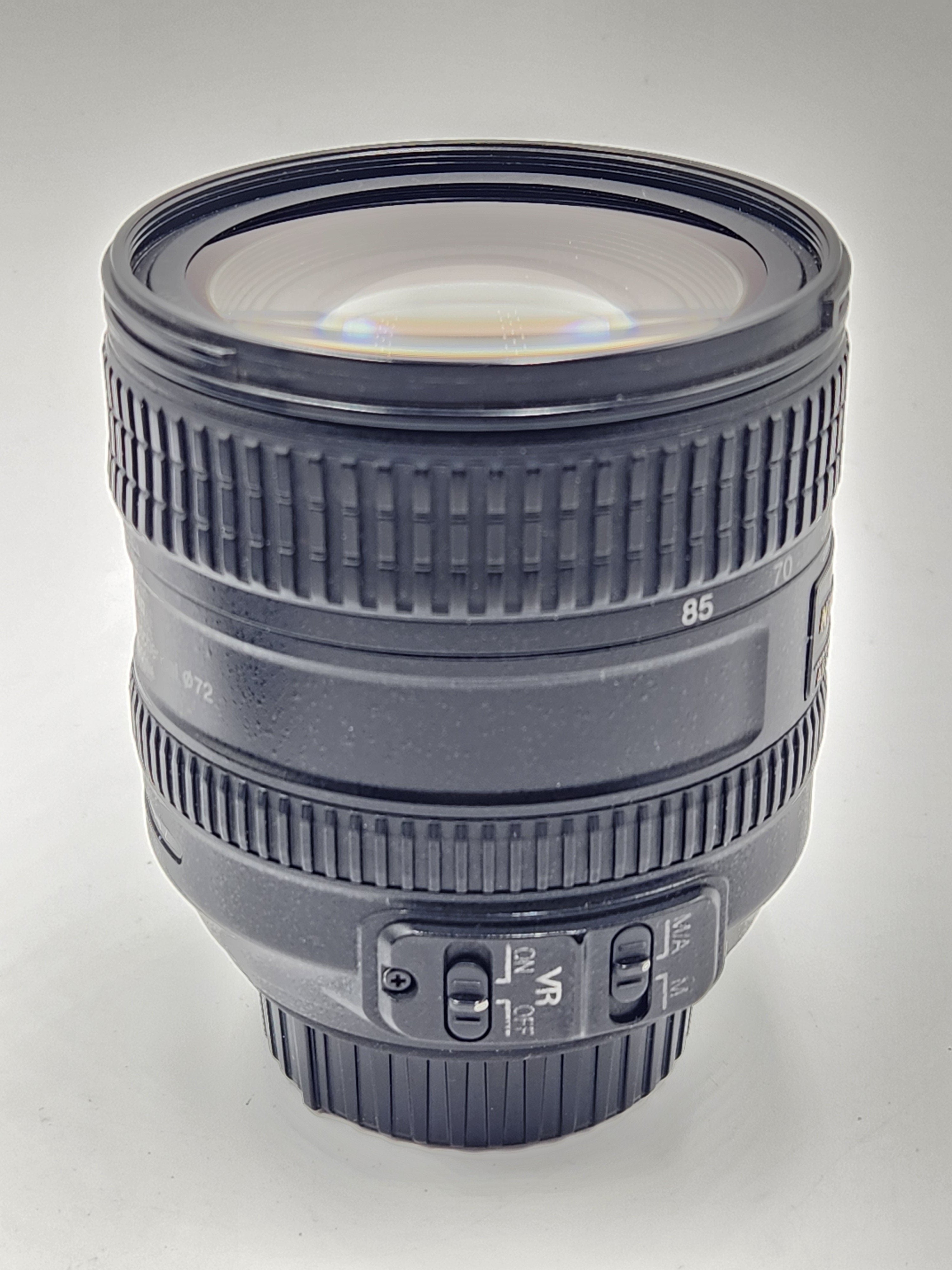 USED Nikon 24-85mm F3.5-4.5 AF-S G VR Lens