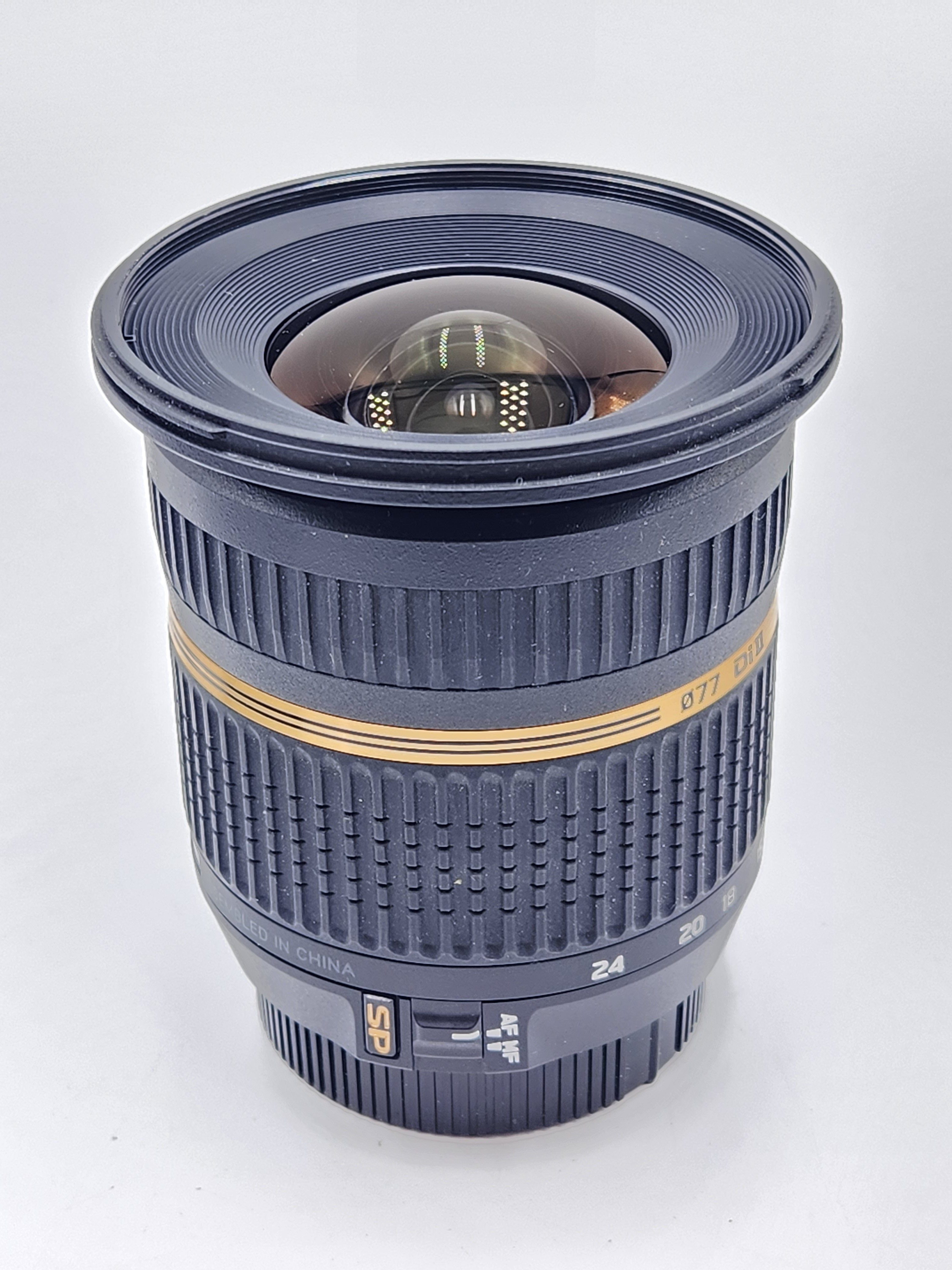 Used Tamron SP 10-24MM F/3.5-4.5 Di II HLD Aspherical (IF) for Nikon