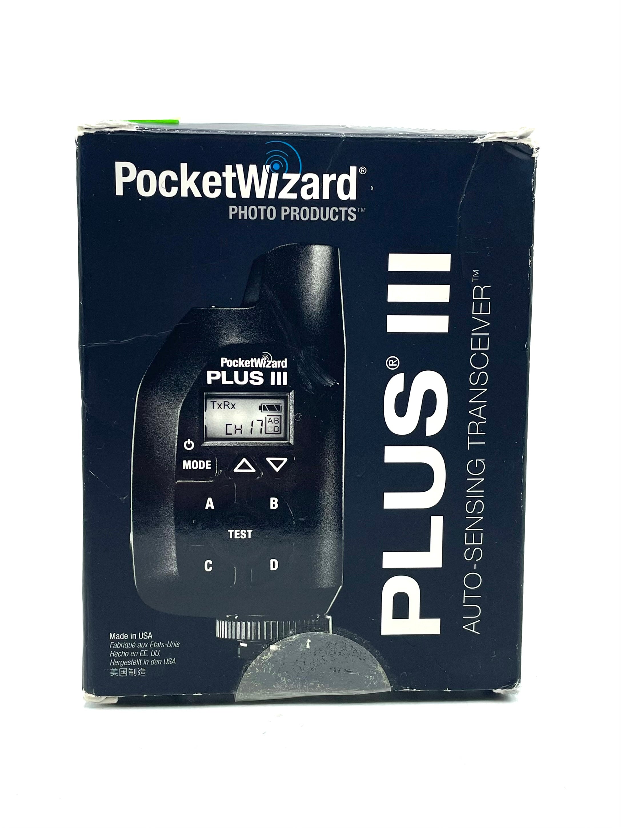 USED PocketWizard Plus III Transceiver