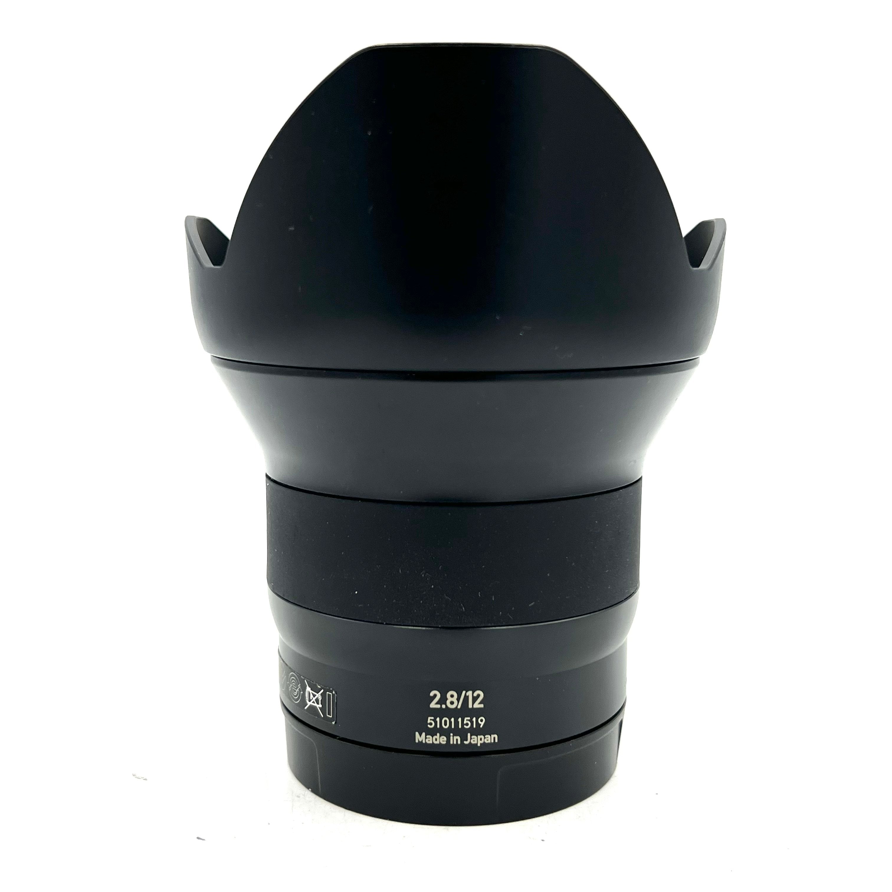 USED Zeiss Touit 12mm F2.8 (Sony E)