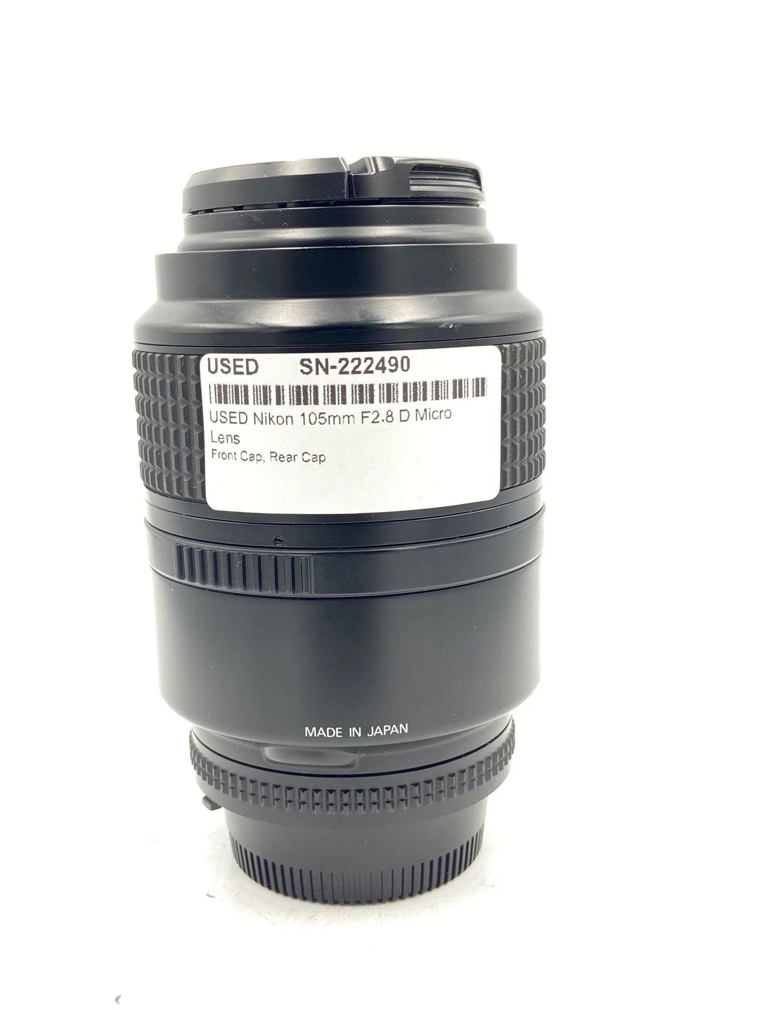 USED Nikon 105mm F2.8 D Micro Lens