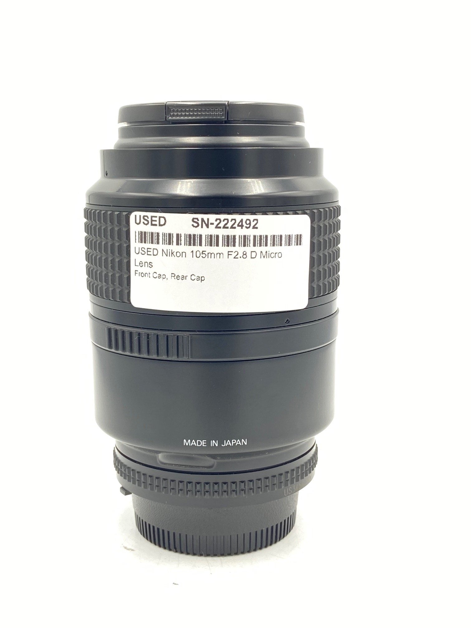 USED Nikon 105mm F2.8 D Micro Lens