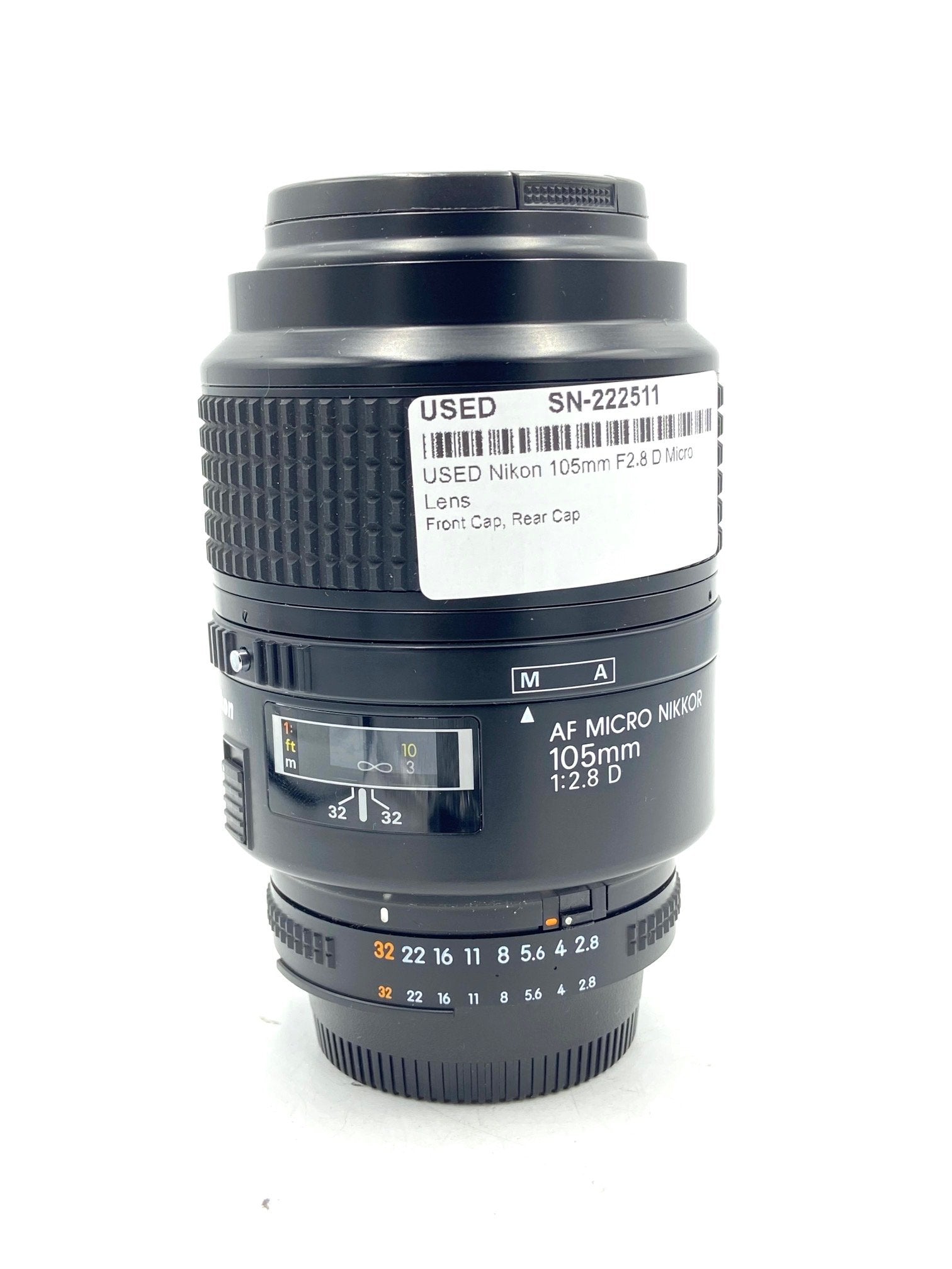 USED Nikon 105mm F2.8 D Micro Lens