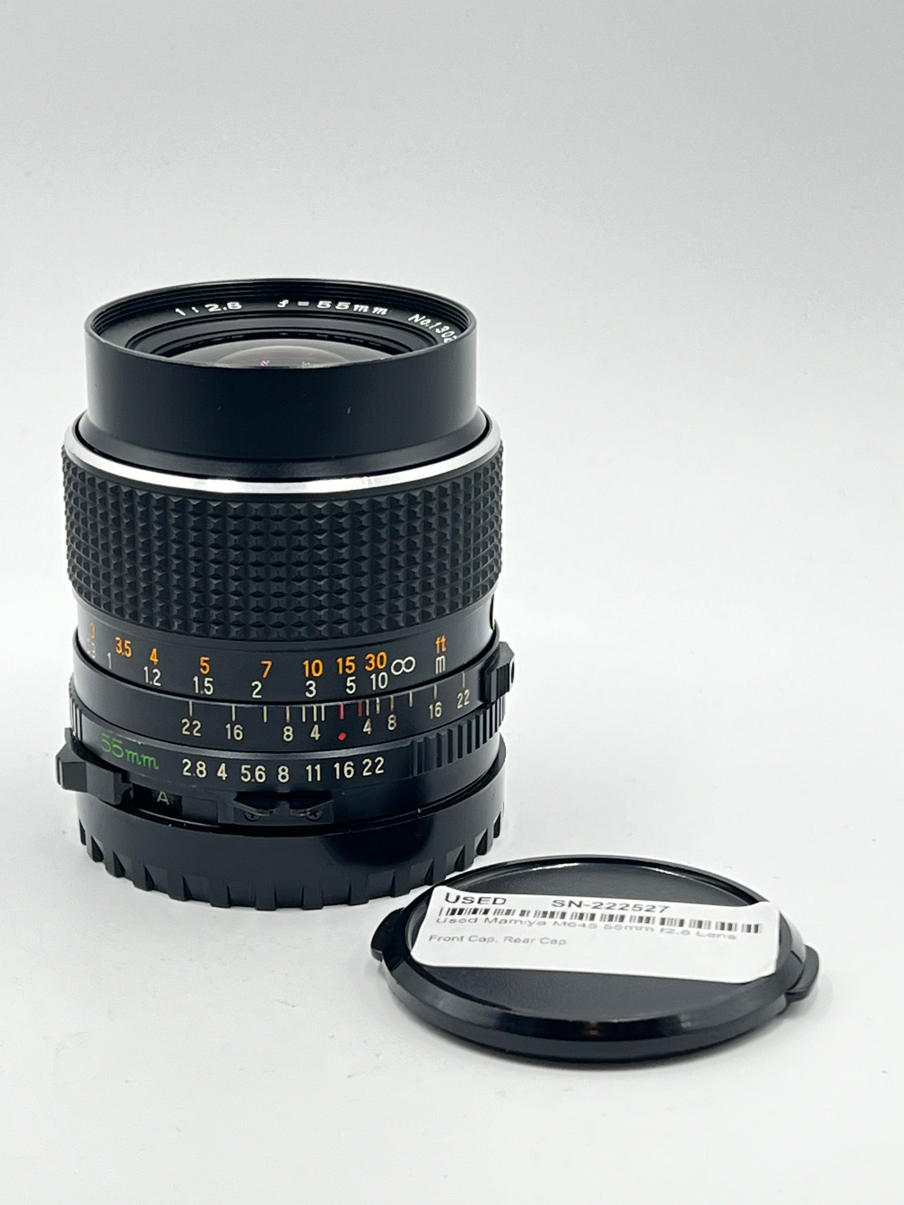 Used Mamiya M645 55mm f2.8 Lens