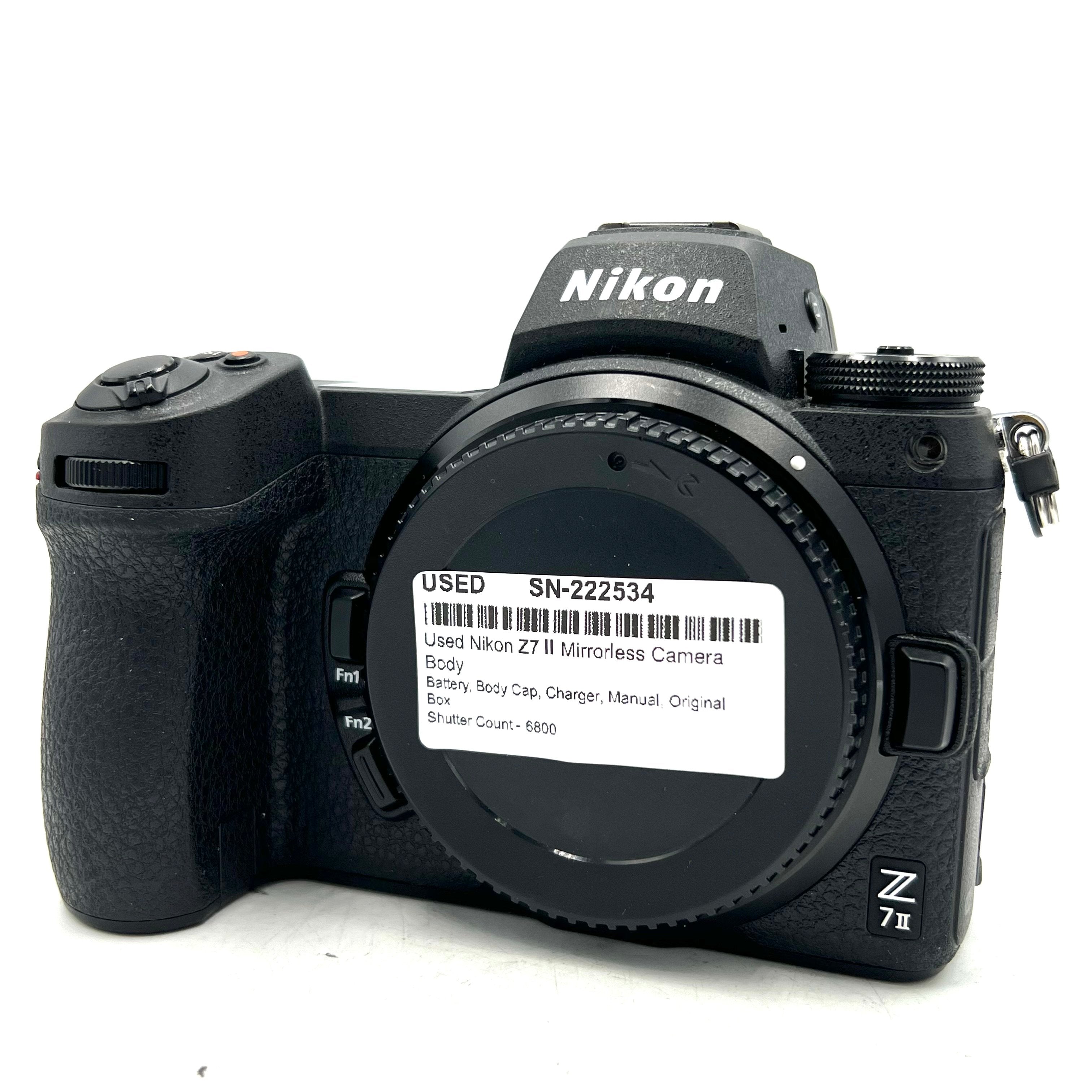 Used Nikon Z7 II Mirrorless Camera Body