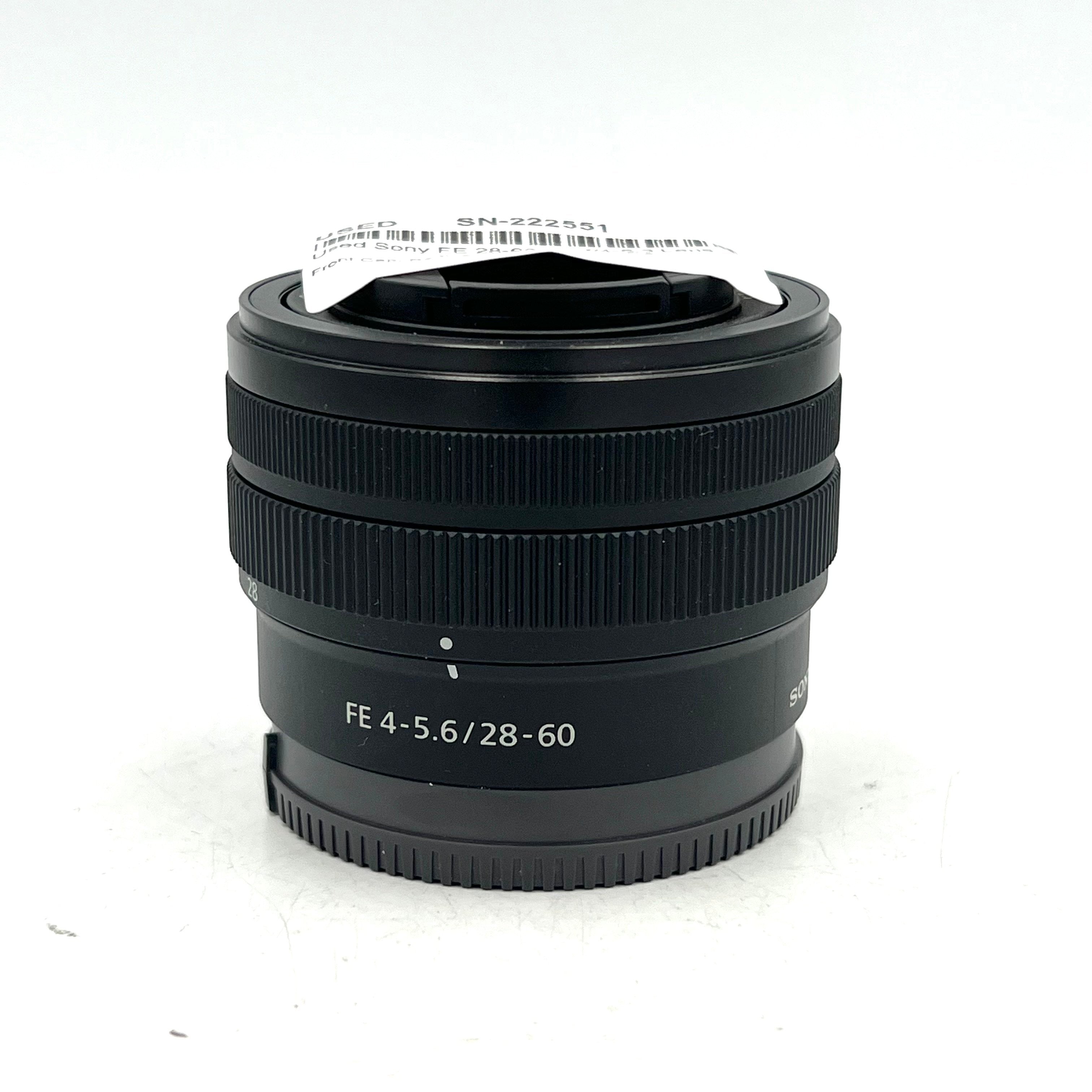 Used Sony FE 28-60mm f/4-5.6 Lens