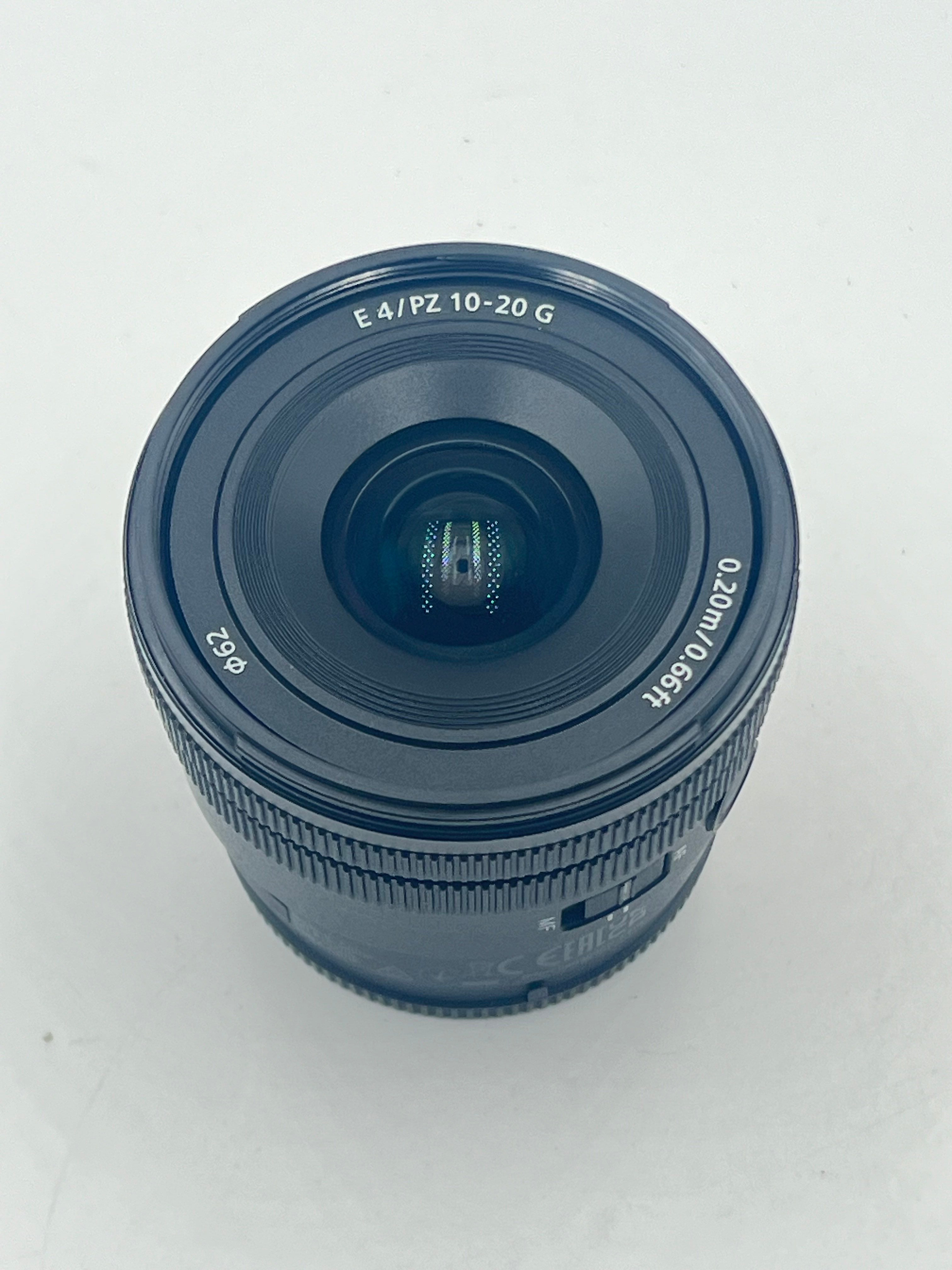 Used Sony E 10-20mm f/4 PZ G Lens