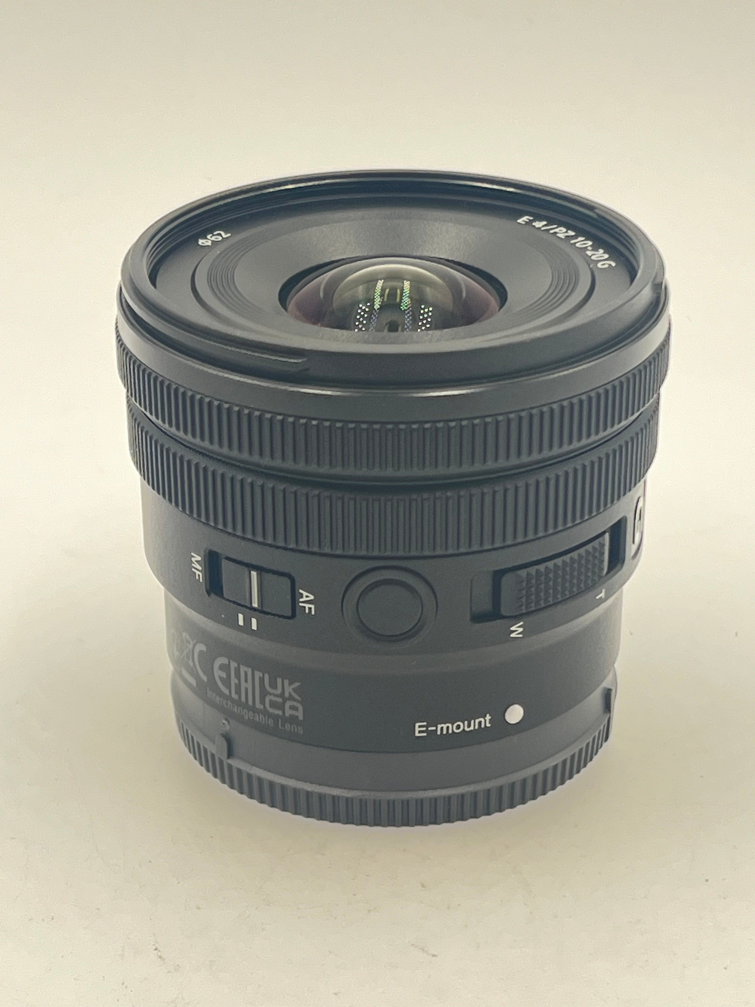 Used Sony E 10-20mm f/4 PZ G Lens