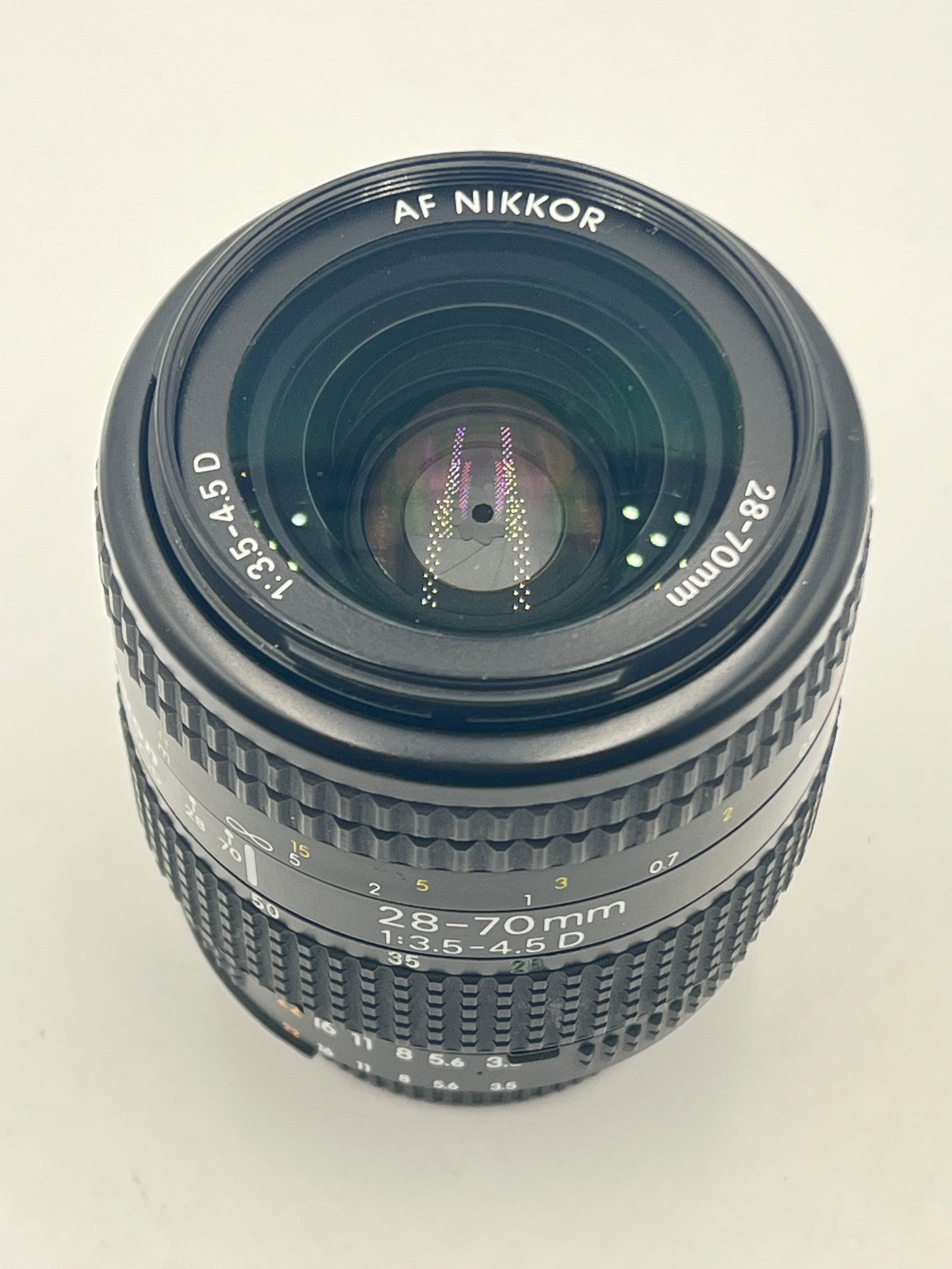 Used Nikon 28-70mm f3.5-4.5 D Lens