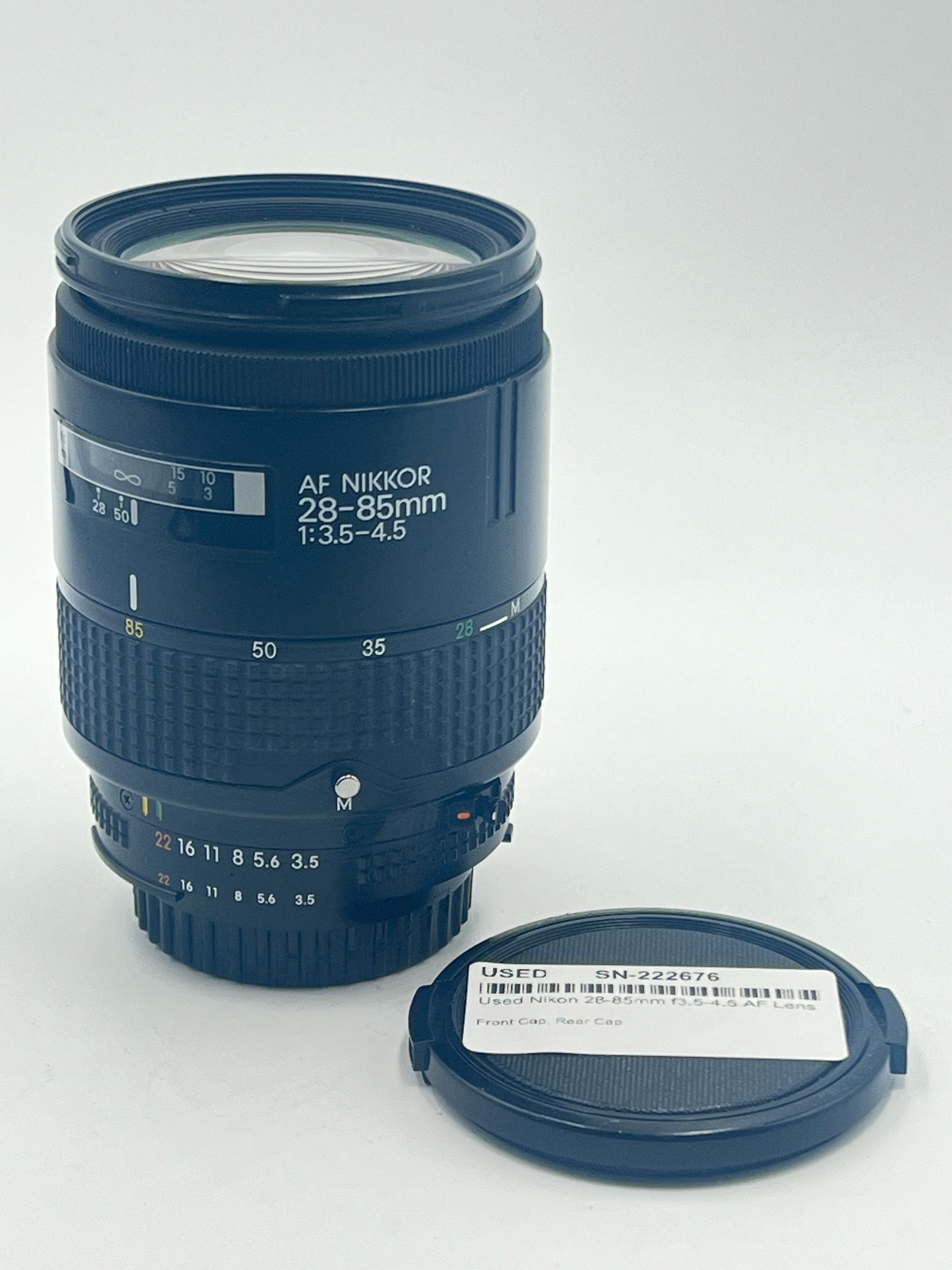 Used Nikon 28-85mm f3.5-4.5 AF Lens