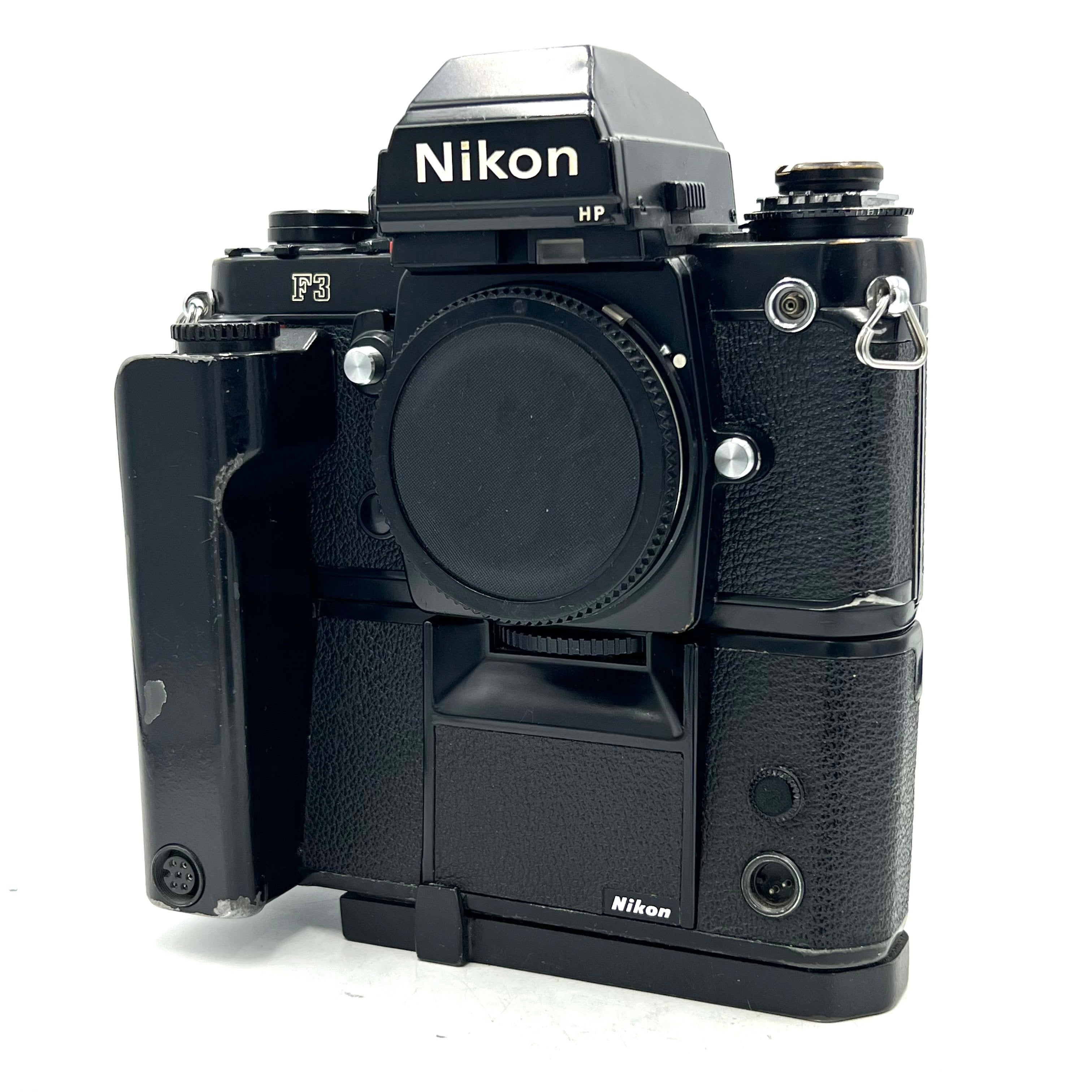 USED Nikon F3 HP Film SLR Body W/ MD-4 Motor Drive