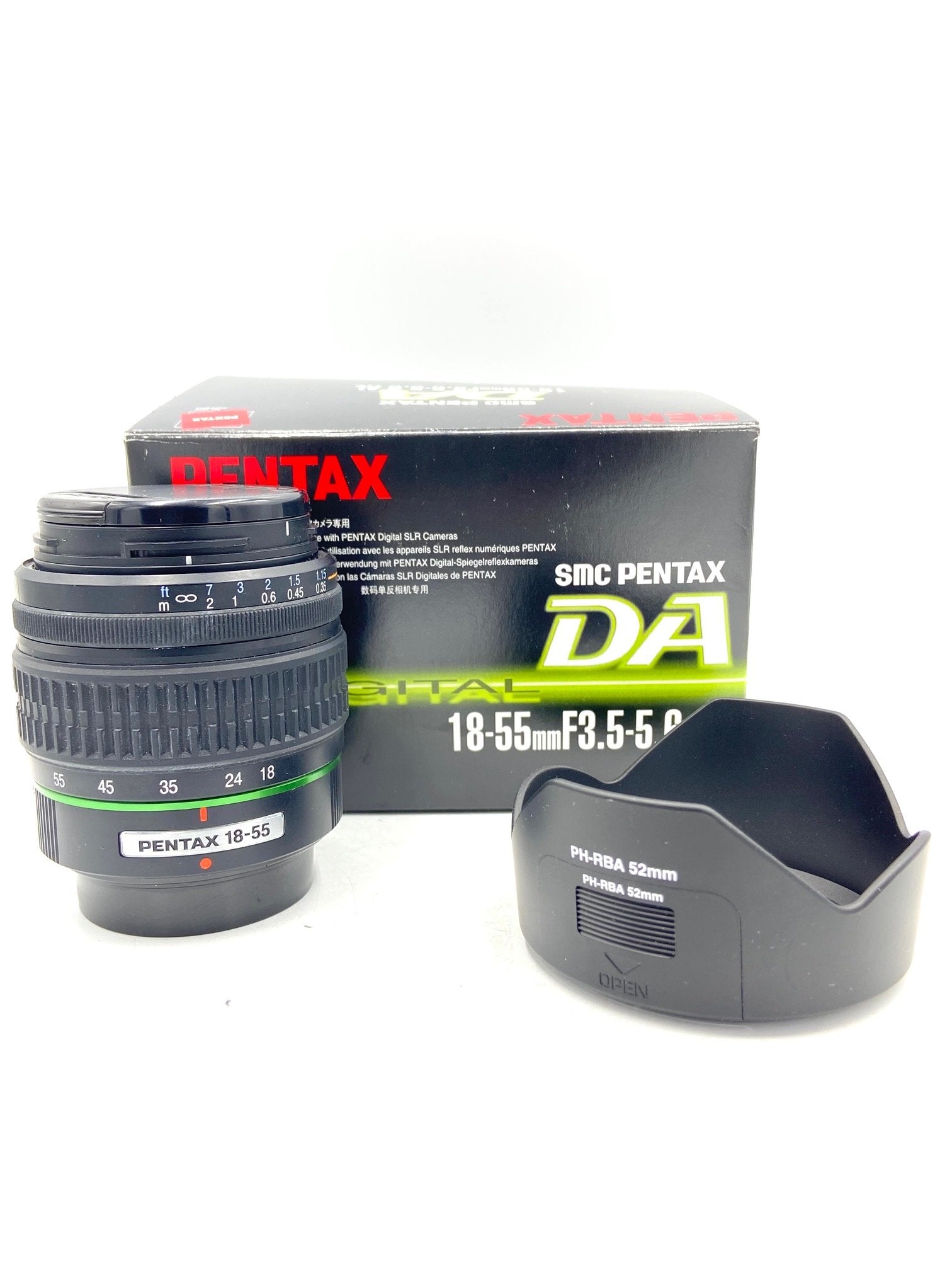 USED Pentax 18-55mm F/3.5-5.6 AL