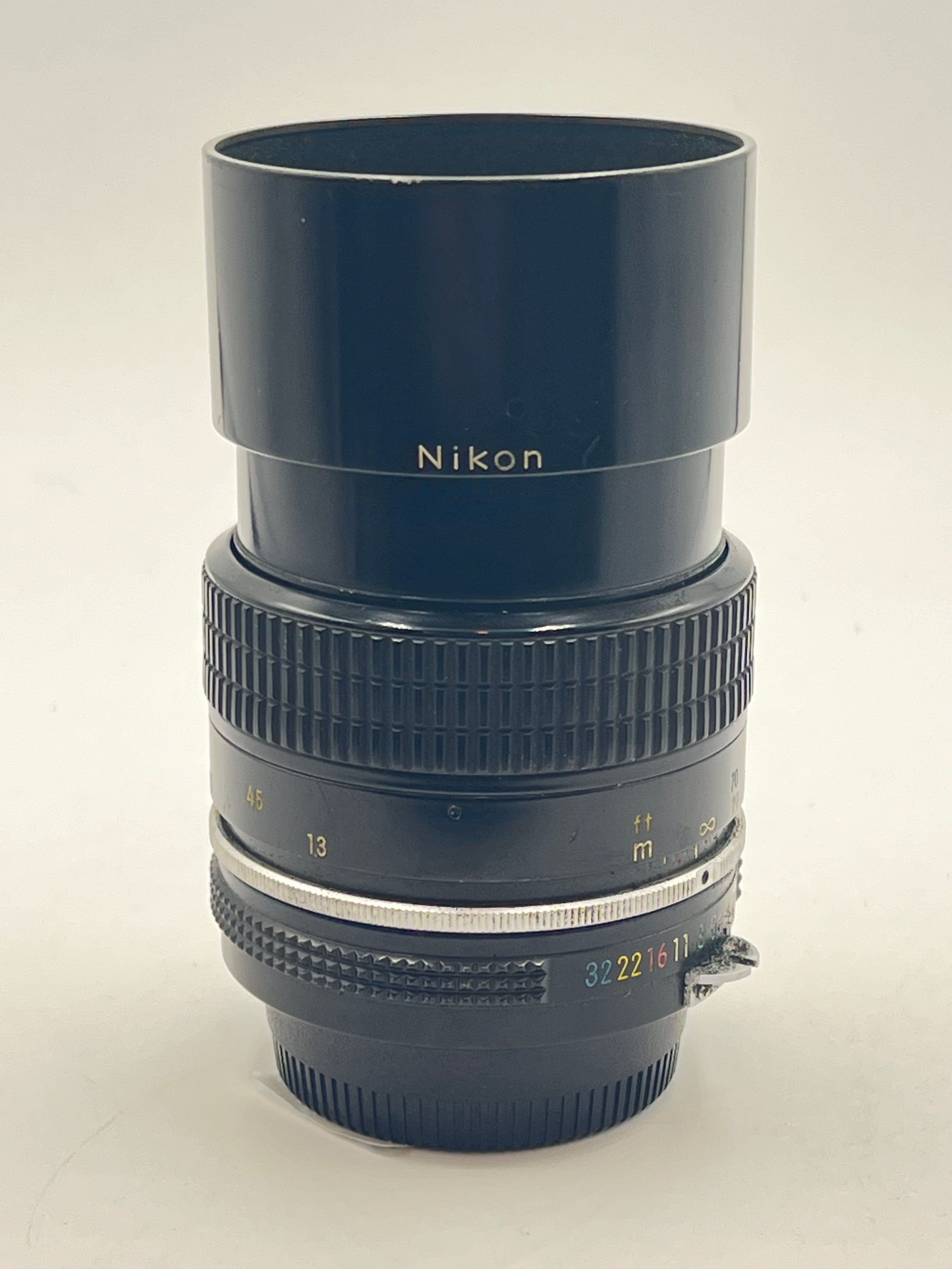 Used Nikon 135mm f2.8 non-AI/F-mount Lens