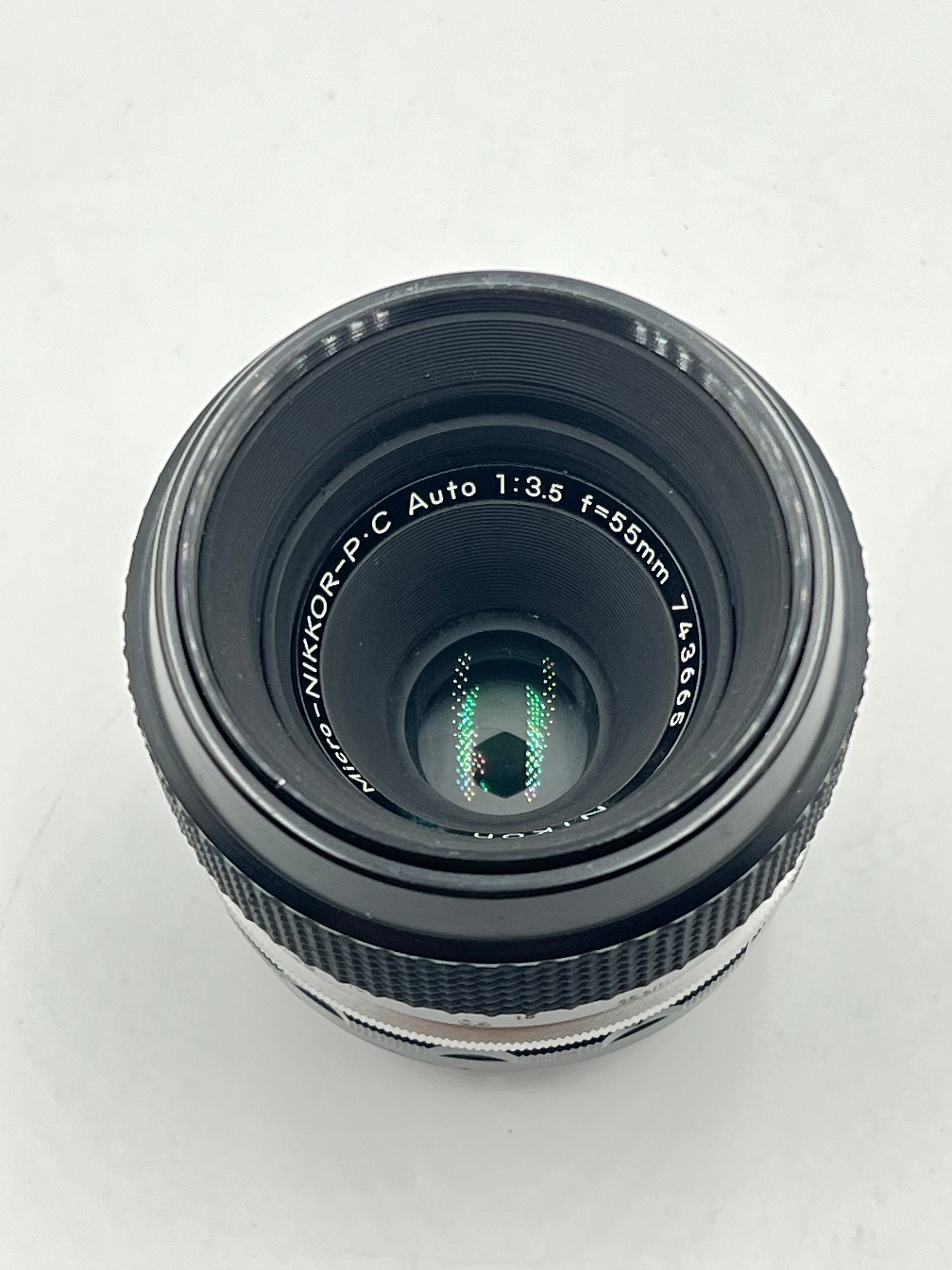 Used Nikon 55mm f3.5 Micro non-AI/F Lens