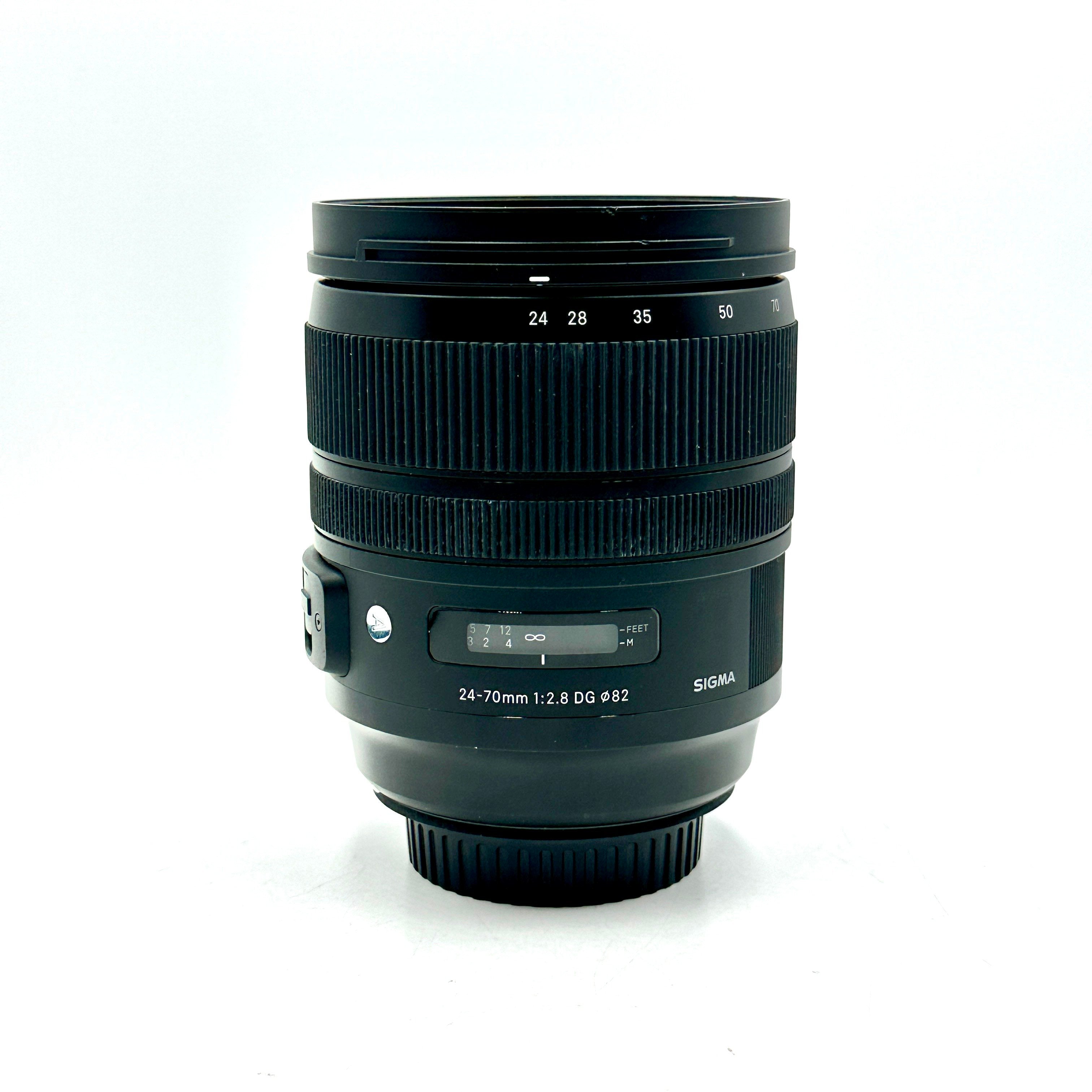 USED Sigma 24-70mm f2.8 DG OS HSM Lens for Canon