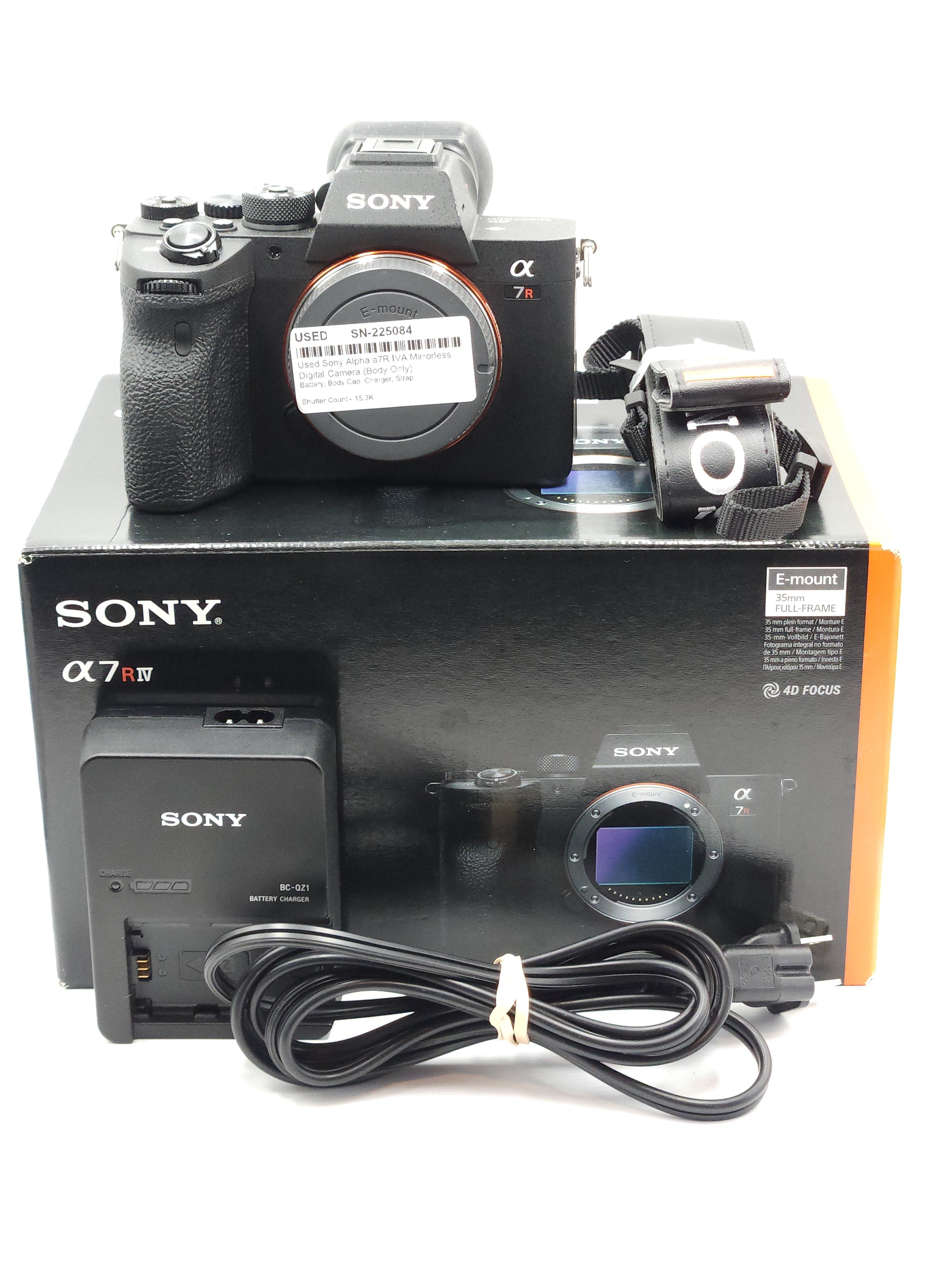 Used Sony Alpha a7R IVA Mirrorless Digital Camera (Body Only)