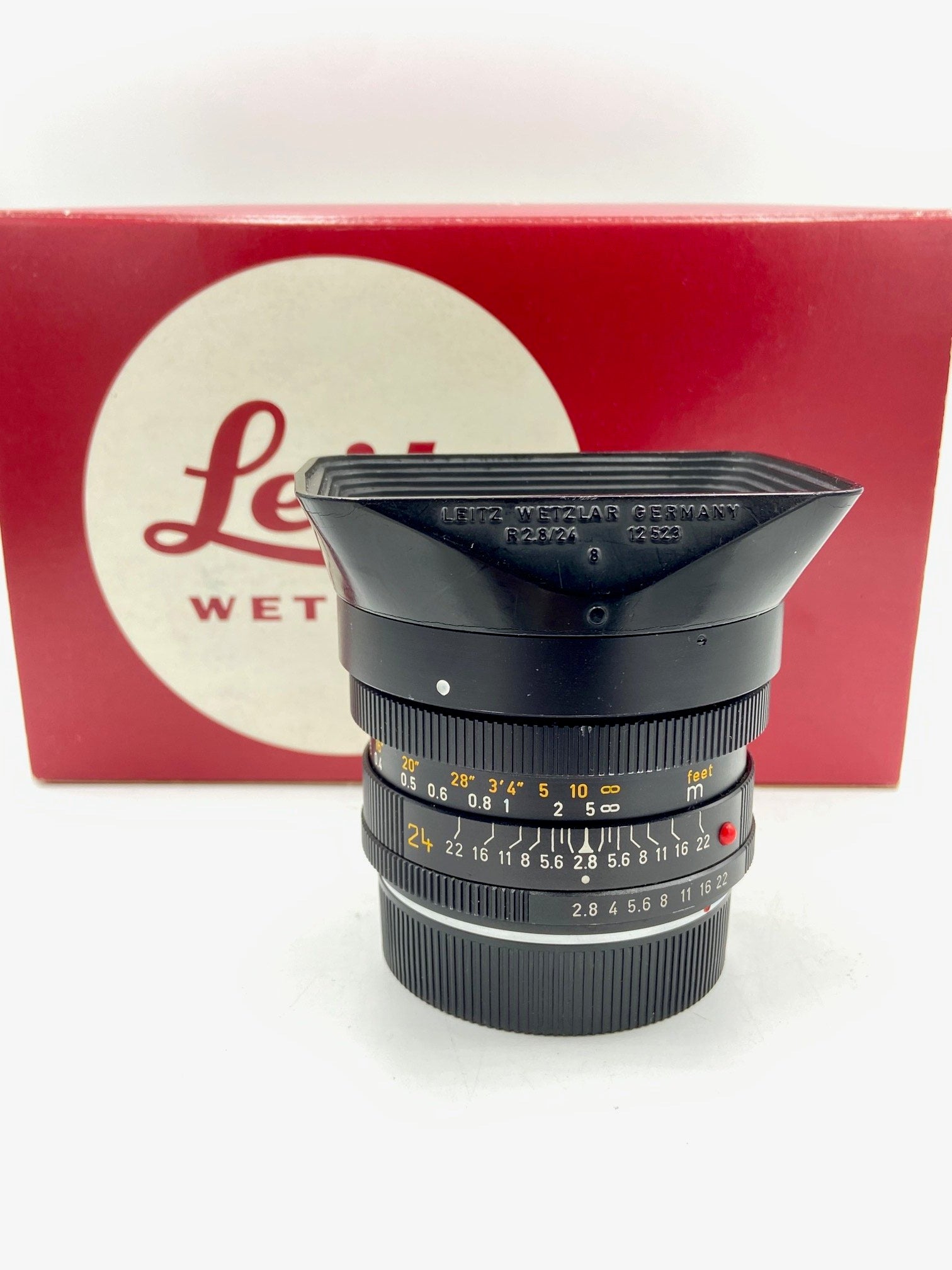 USED Leica Elmarit-R 24mm F/2.8 Lens (R Mount)