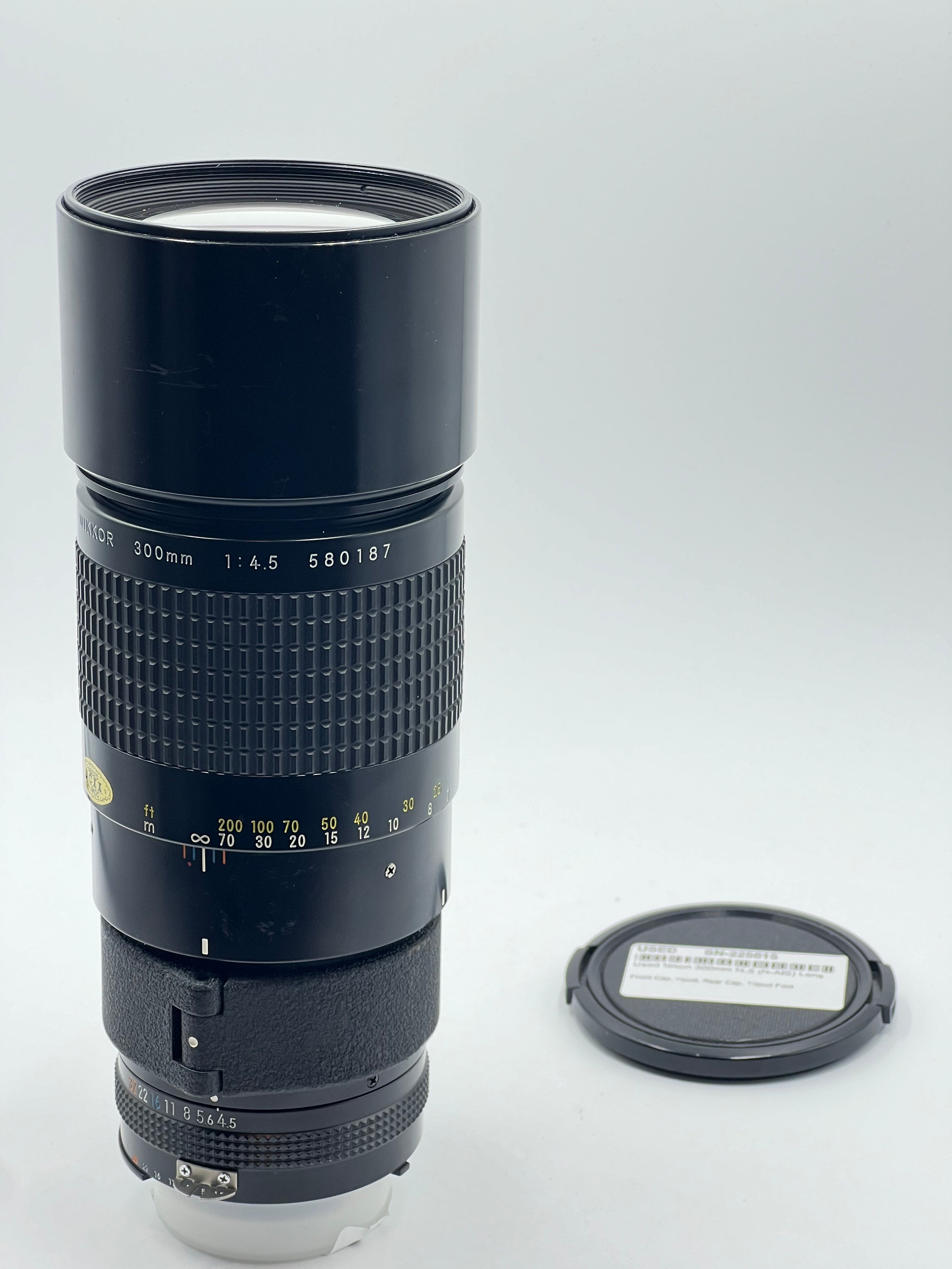 Used Nikon 300mm f4.5 (N-AIS) Lens