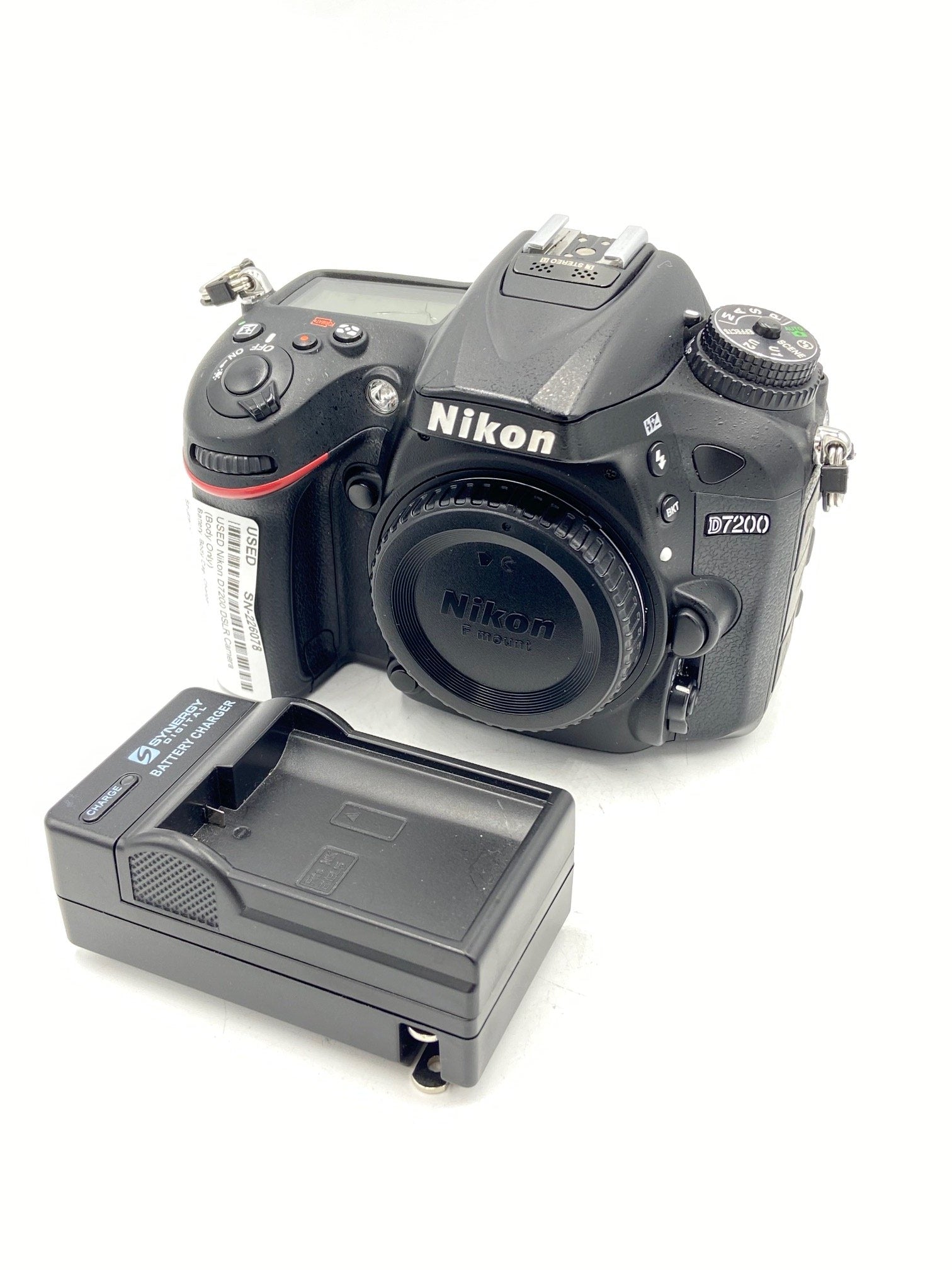 USED Nikon D7200 DSLR Camera (Body Only)