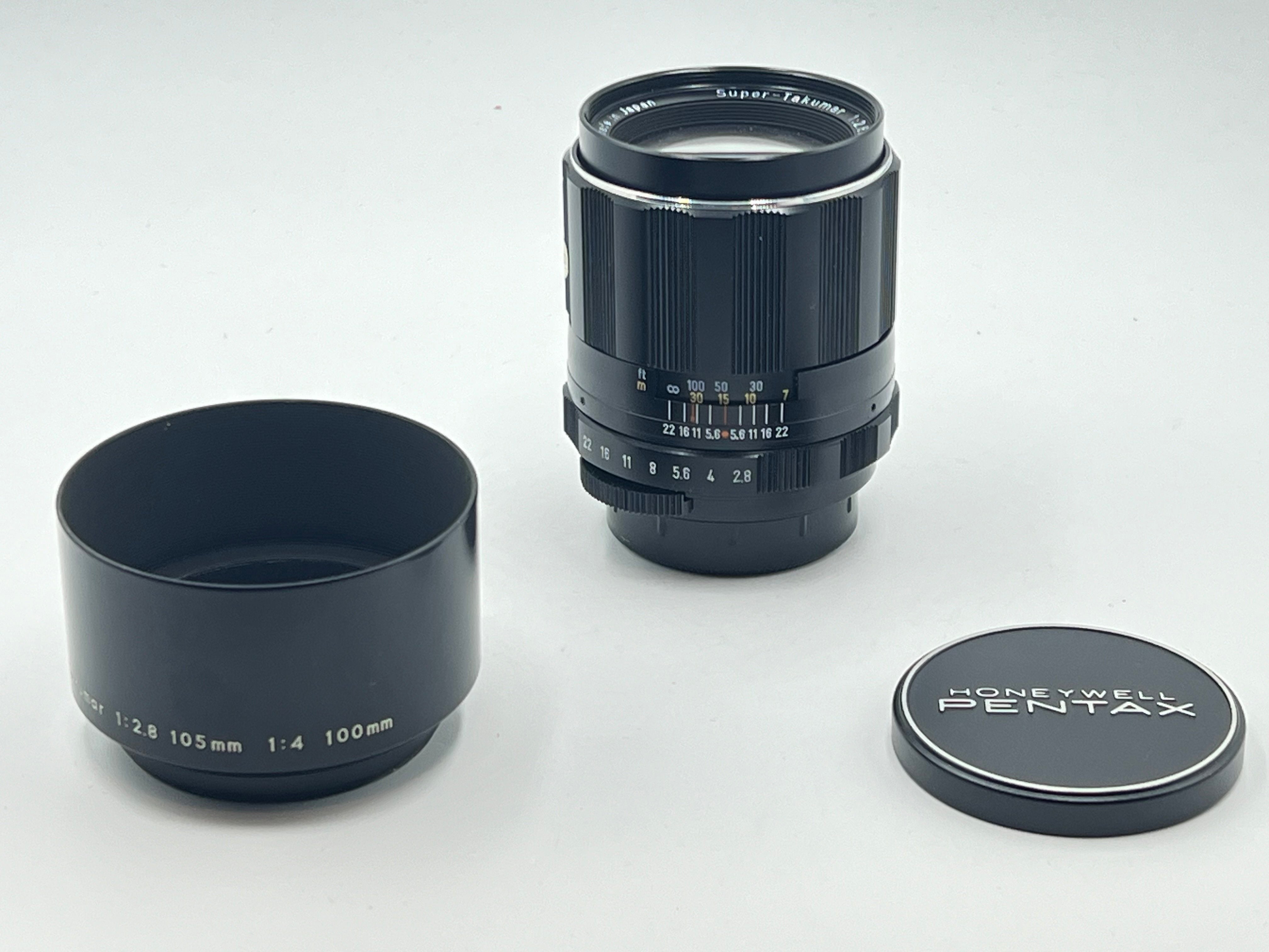 Used Asahi Pentax 105mm f2.8 M42 Screw-Mount Lens