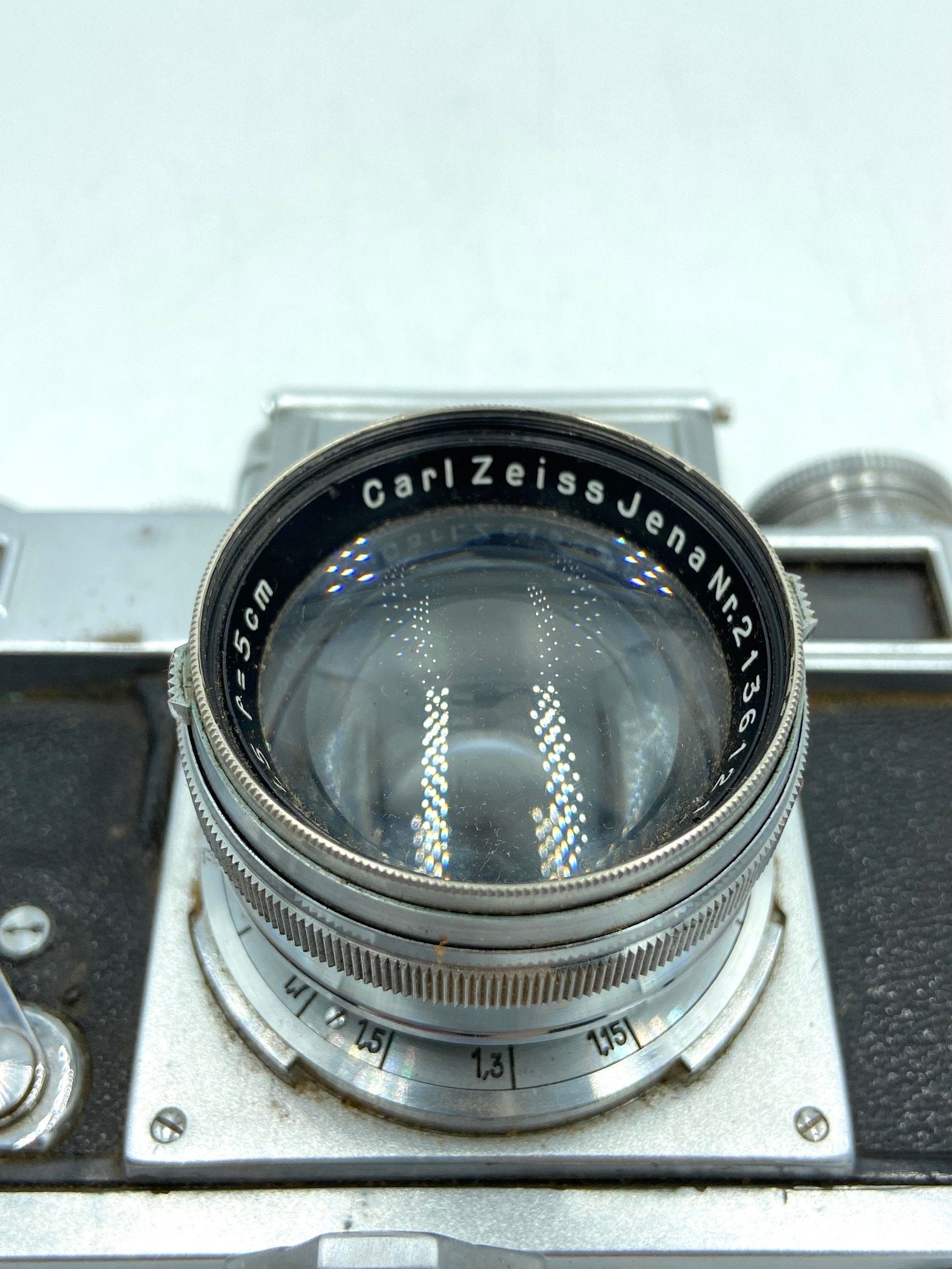 USED Zeiss Ikon Contax with 50mm f/1.5 (with case, COLLECTIBLE)