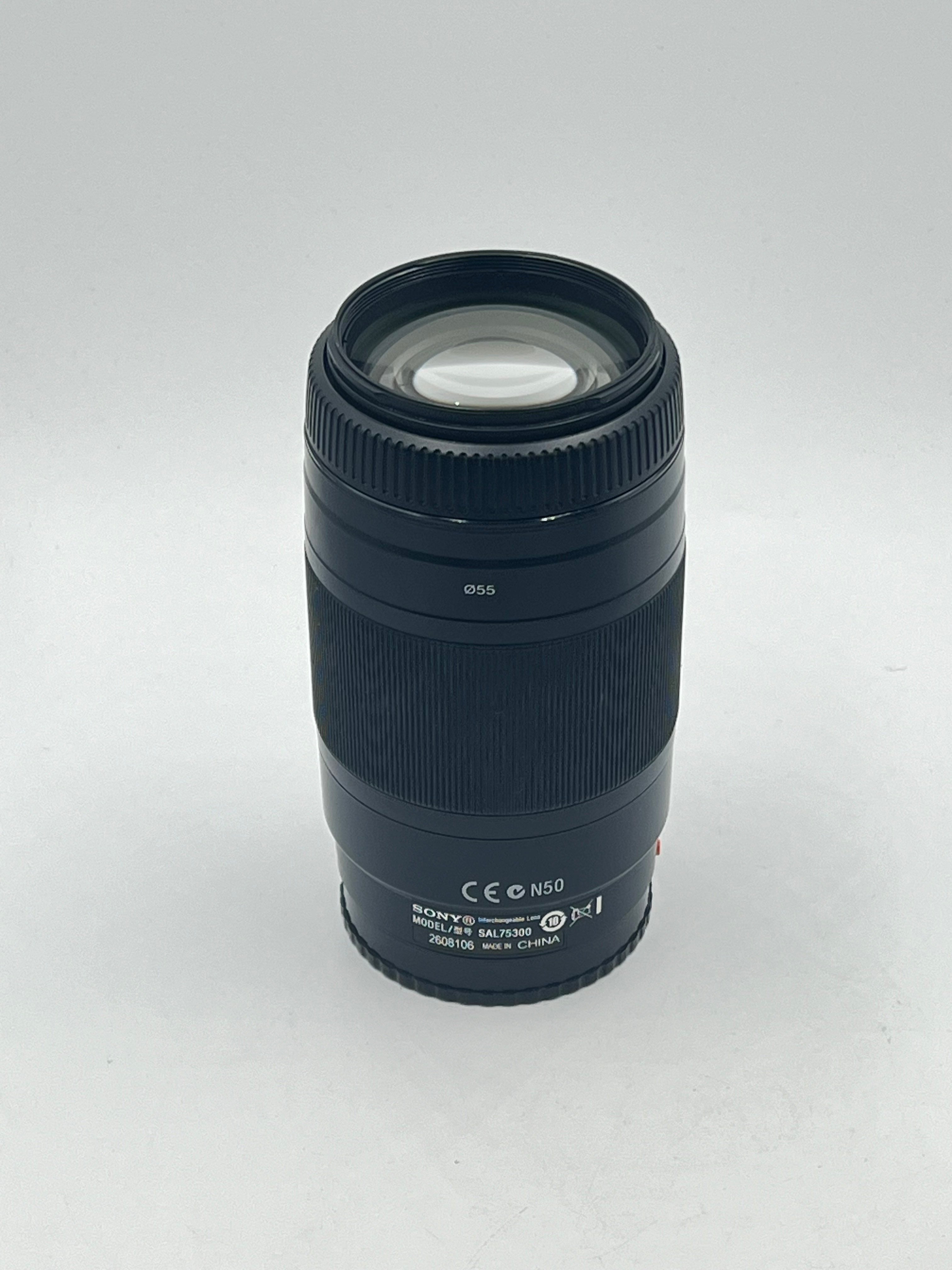 Used Sony 75-300mm f4.5-5.6 SAM (Maxxum/Sony-A) Lens