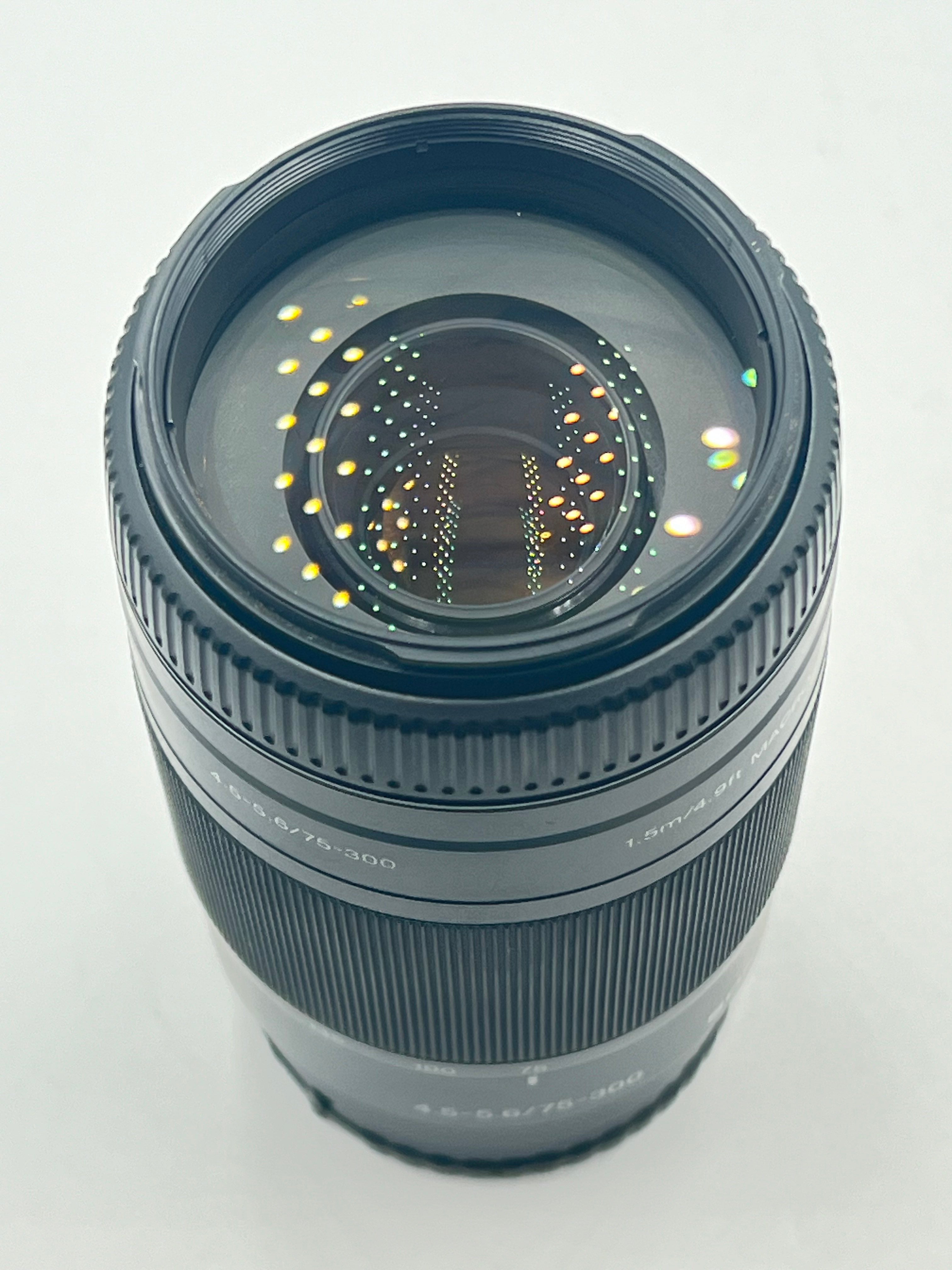 Used Sony 75-300mm f4.5-5.6 SAM (Maxxum/Sony-A) Lens