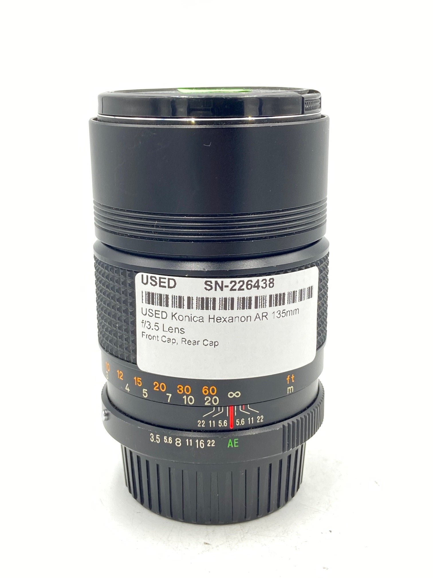 USED Konica Hexanon AR 135mm f/3.5 Lens