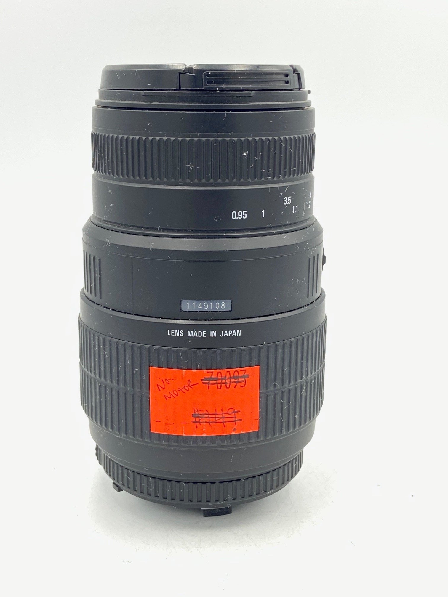 USED Sigma 70-300mm f/4-5.6 for Nikon (Manual Focus Only)