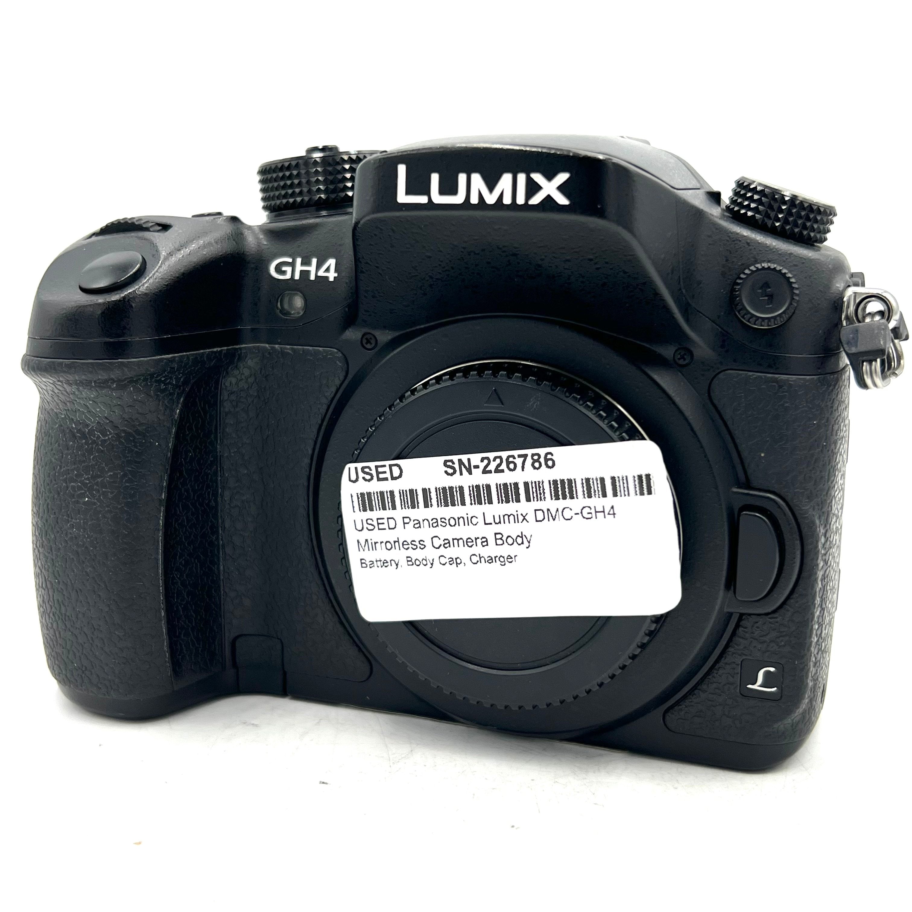 USED Panasonic Lumix DMC-GH4 Mirrorless Camera Body