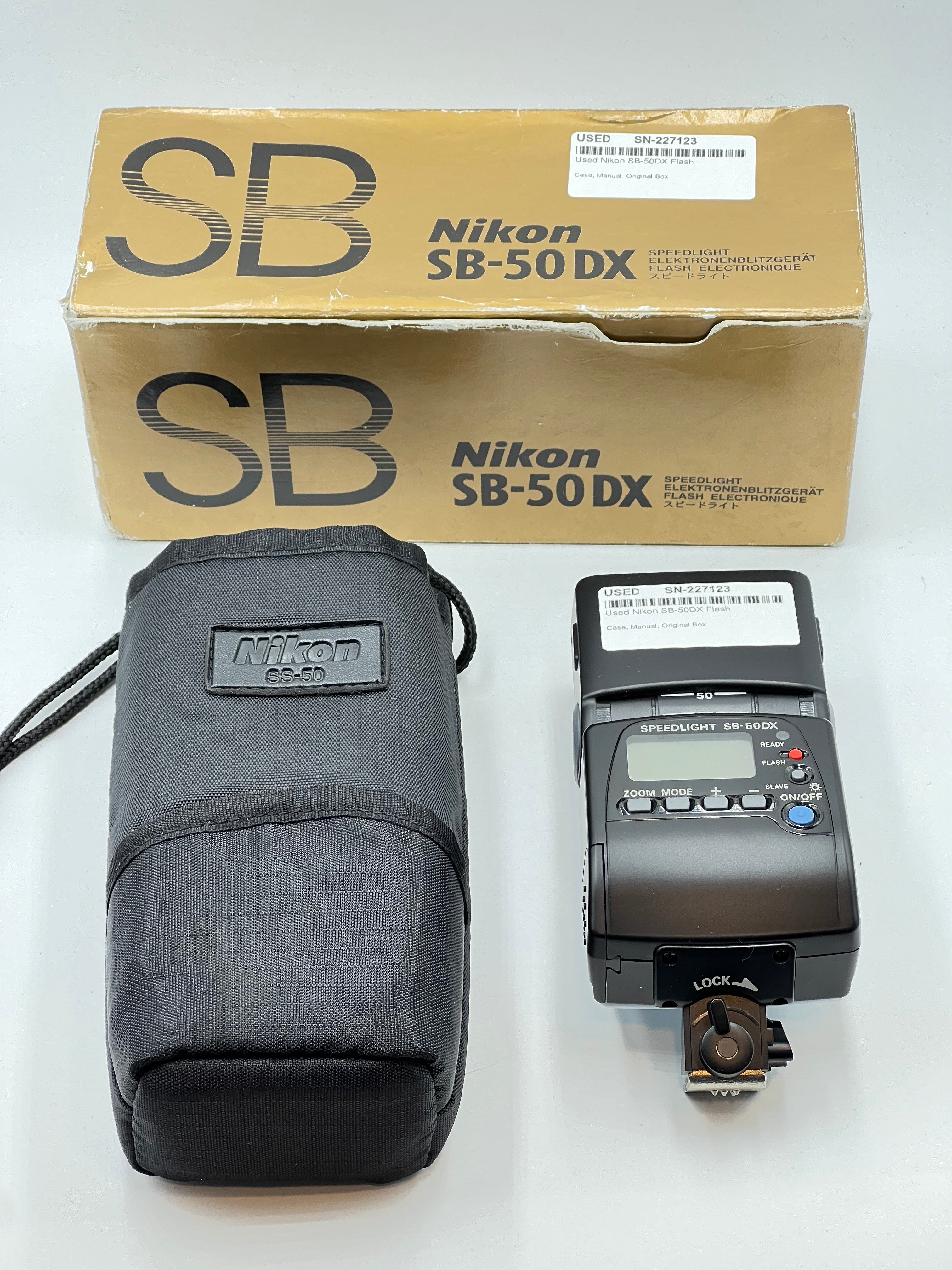 Used Nikon SB-50DX Flash