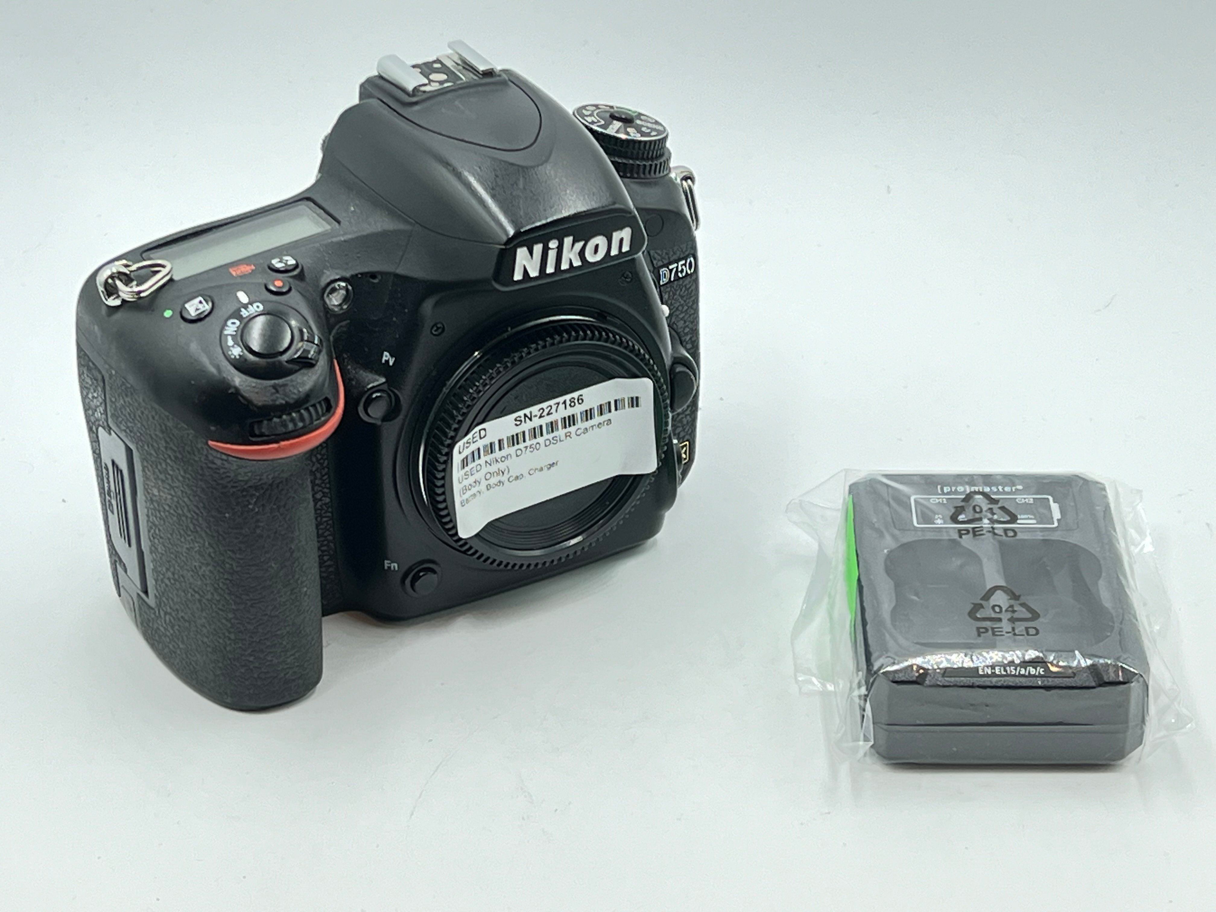 USED Nikon D750 DSLR Camera (Body Only)