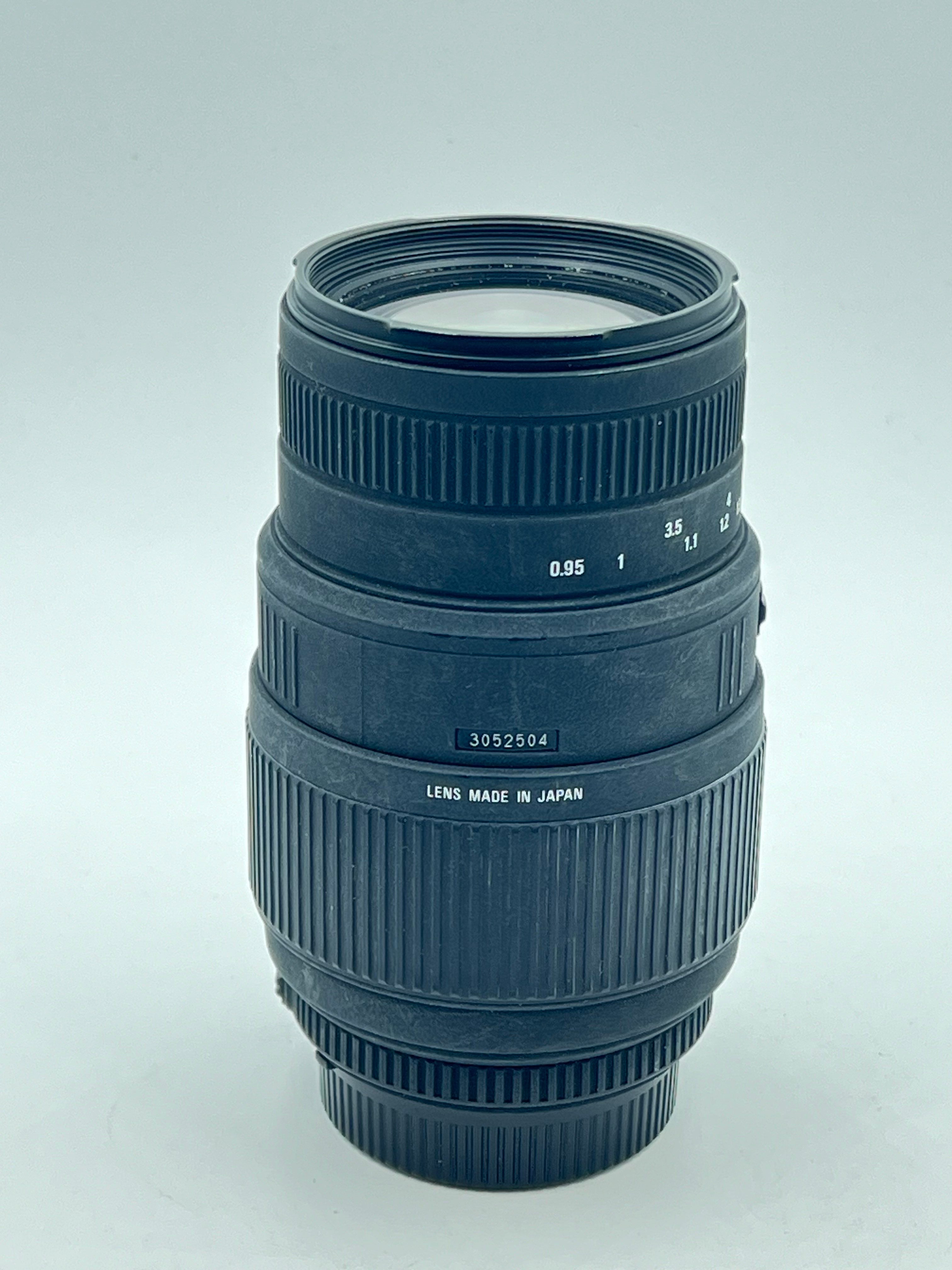 Used Sigma 70-300mm f4-5.6 Macro (N-F) Lens