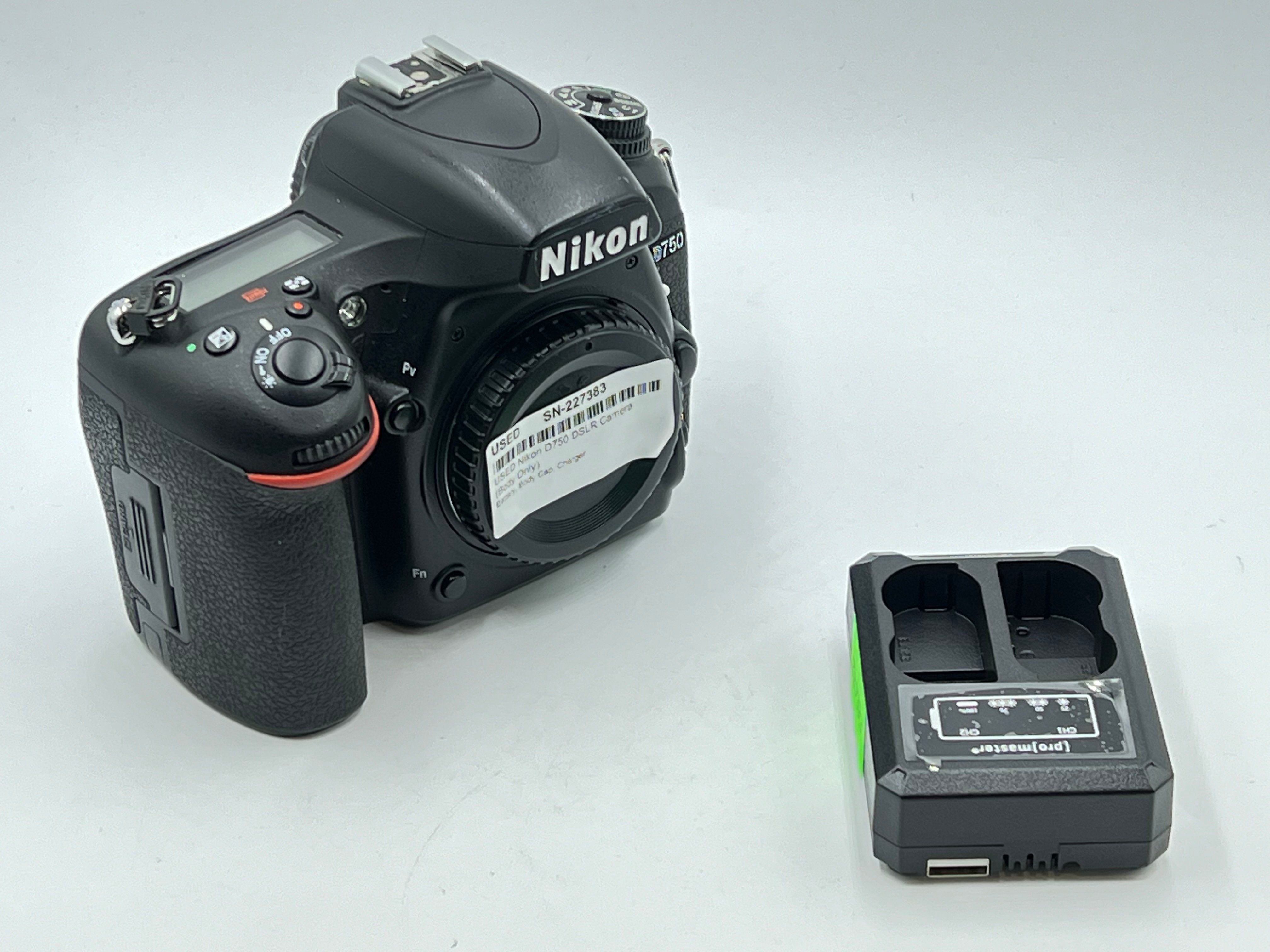 USED Nikon D750 DSLR Camera (Body Only)