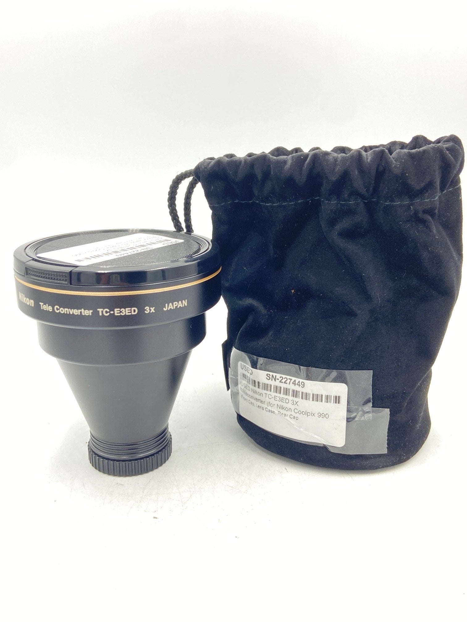 USED Nikon TC-E3ED 3X Teleconverter (for Nikon Coolpix 990 Series)