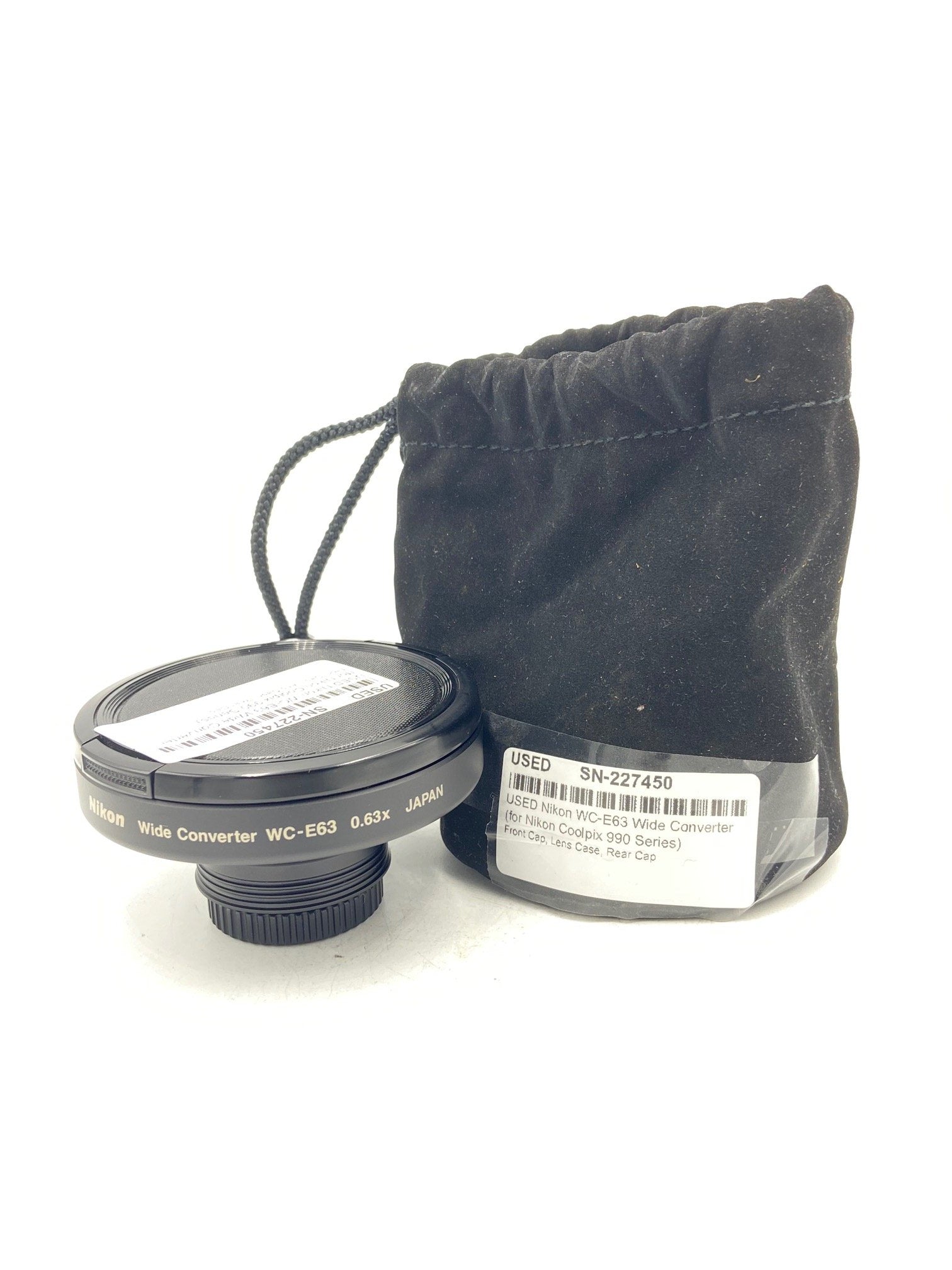 USED Nikon WC-E63 Wide Converter (for Nikon Coolpix 990 Series)