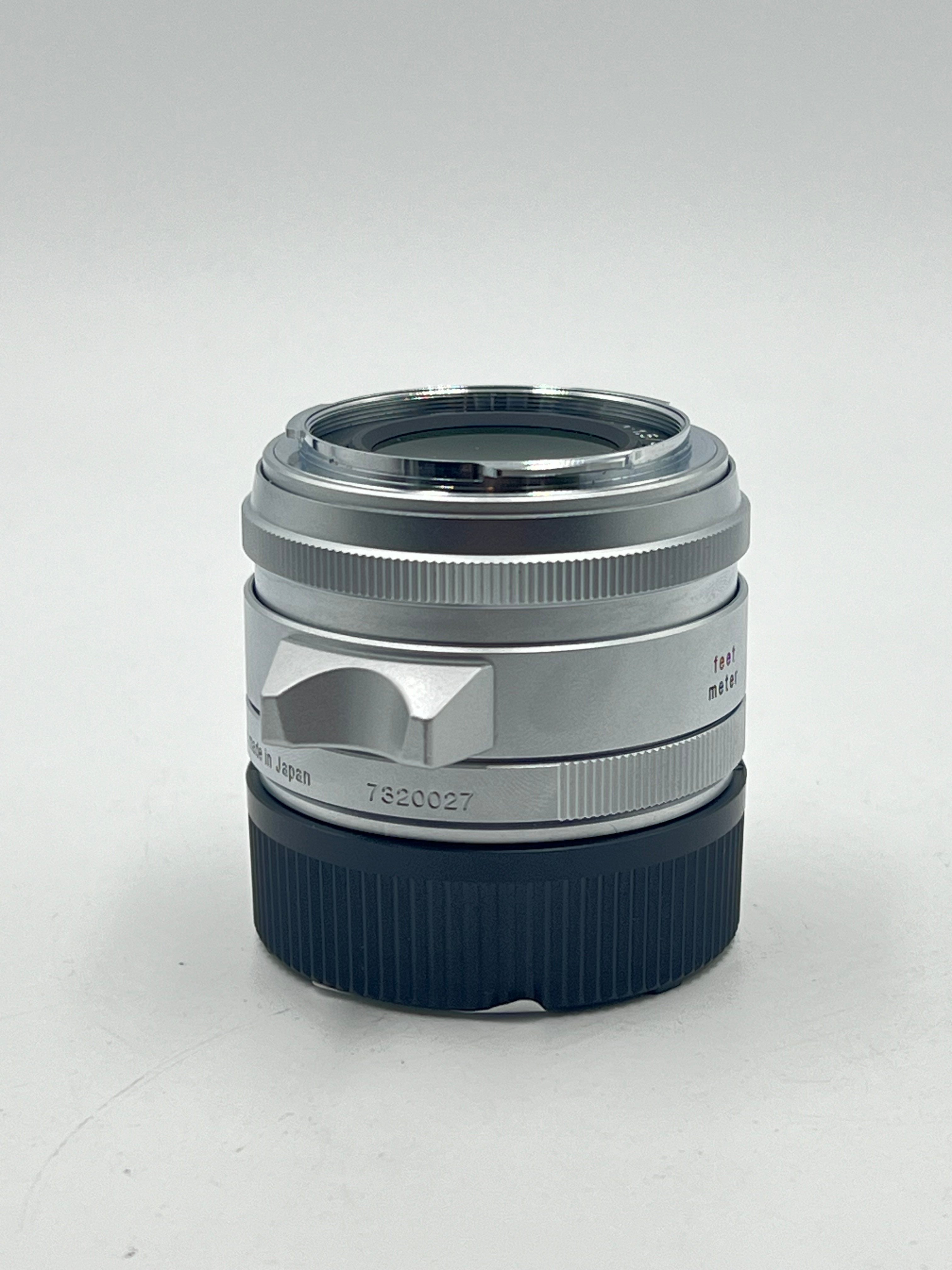 Used Voigtlander Nokton 35mm f1.5 (Leica-M Mount) Lens