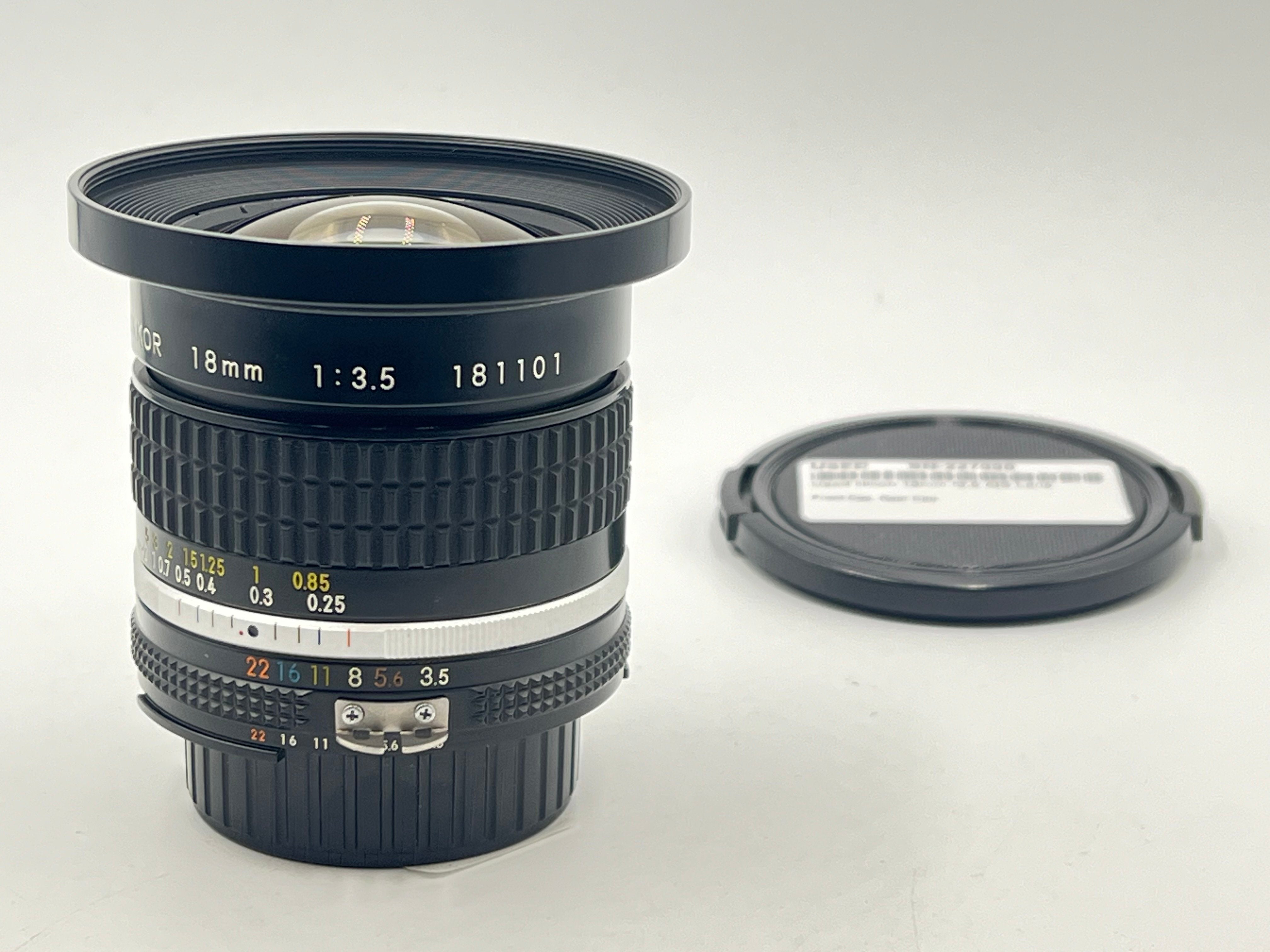 Used Nikon 18mm f3.5 AIS Lens