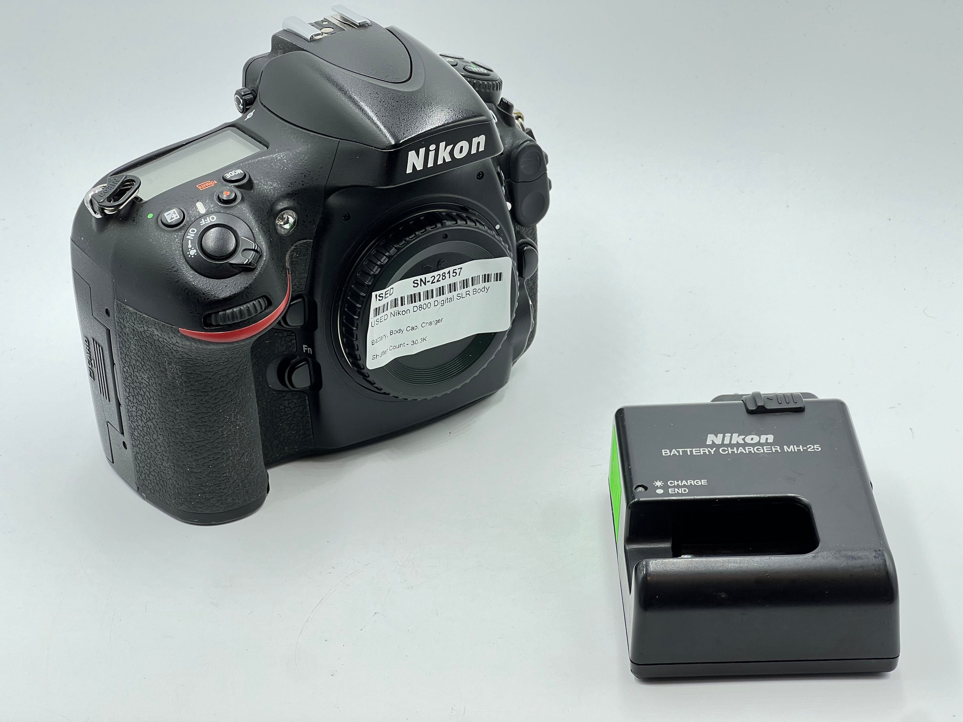 USED Nikon D800 Digital SLR Body