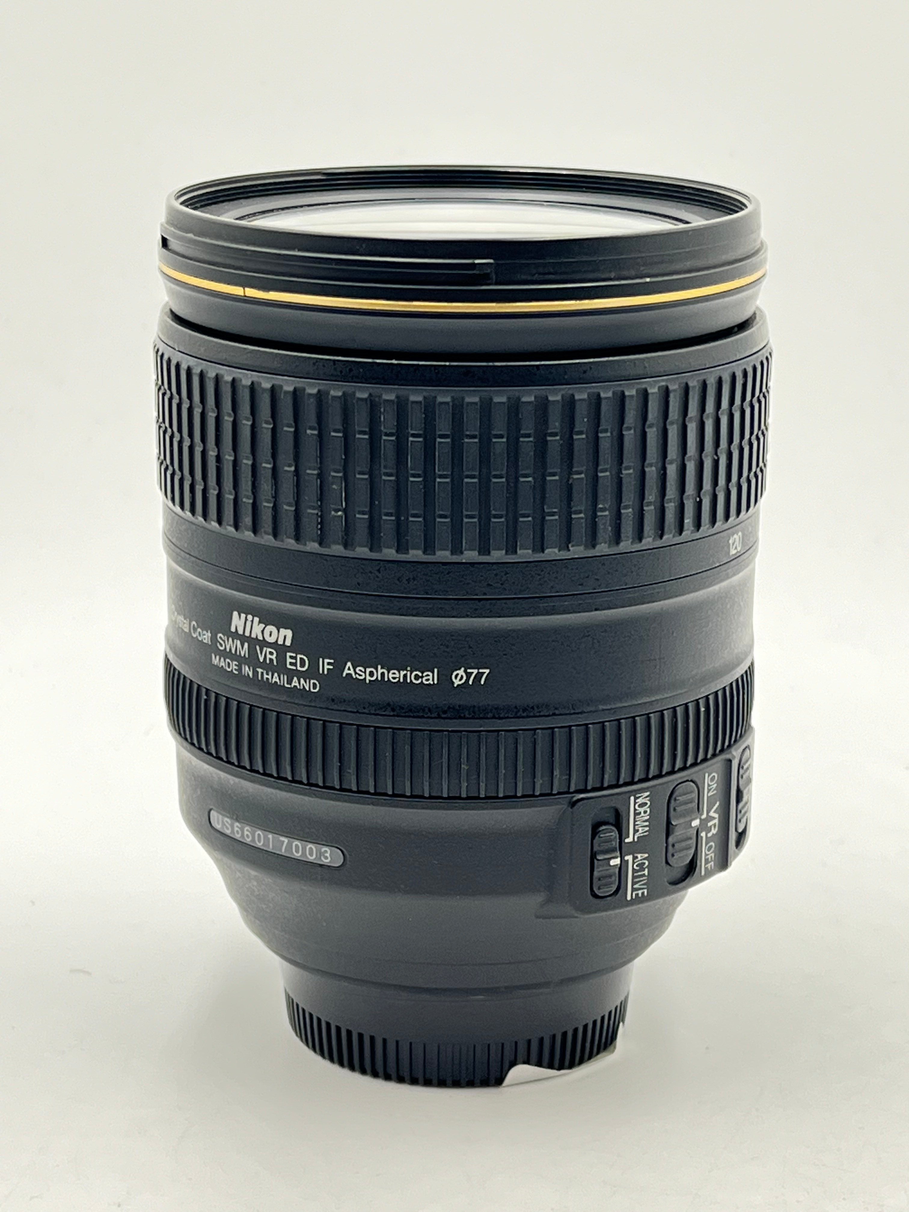 USED Nikon 24-120mm F4 G ED VR AF-S Lens