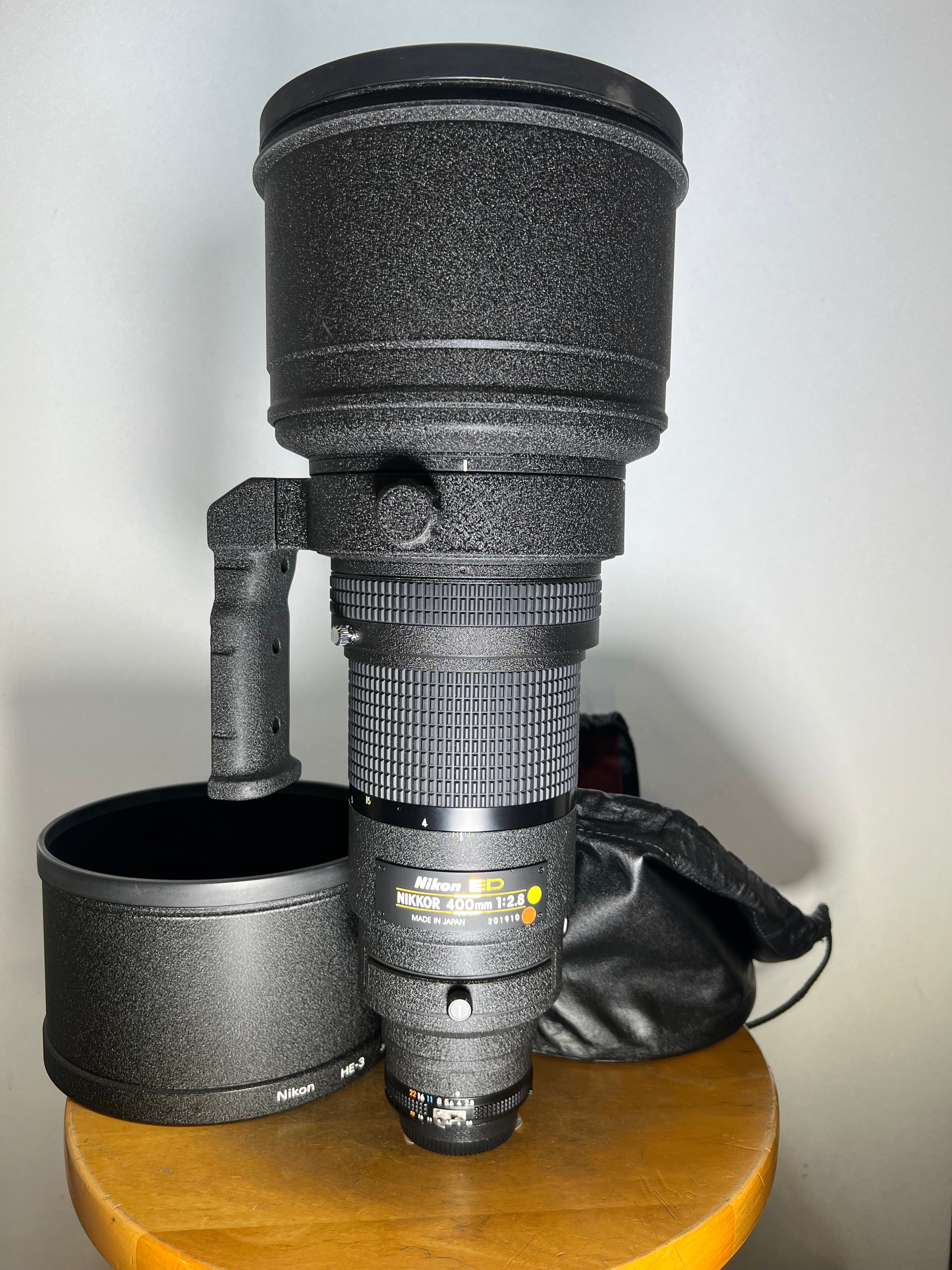 USED Nikon Ai-s AIS Nikkor 400mm f/2.8 ED MF Lens