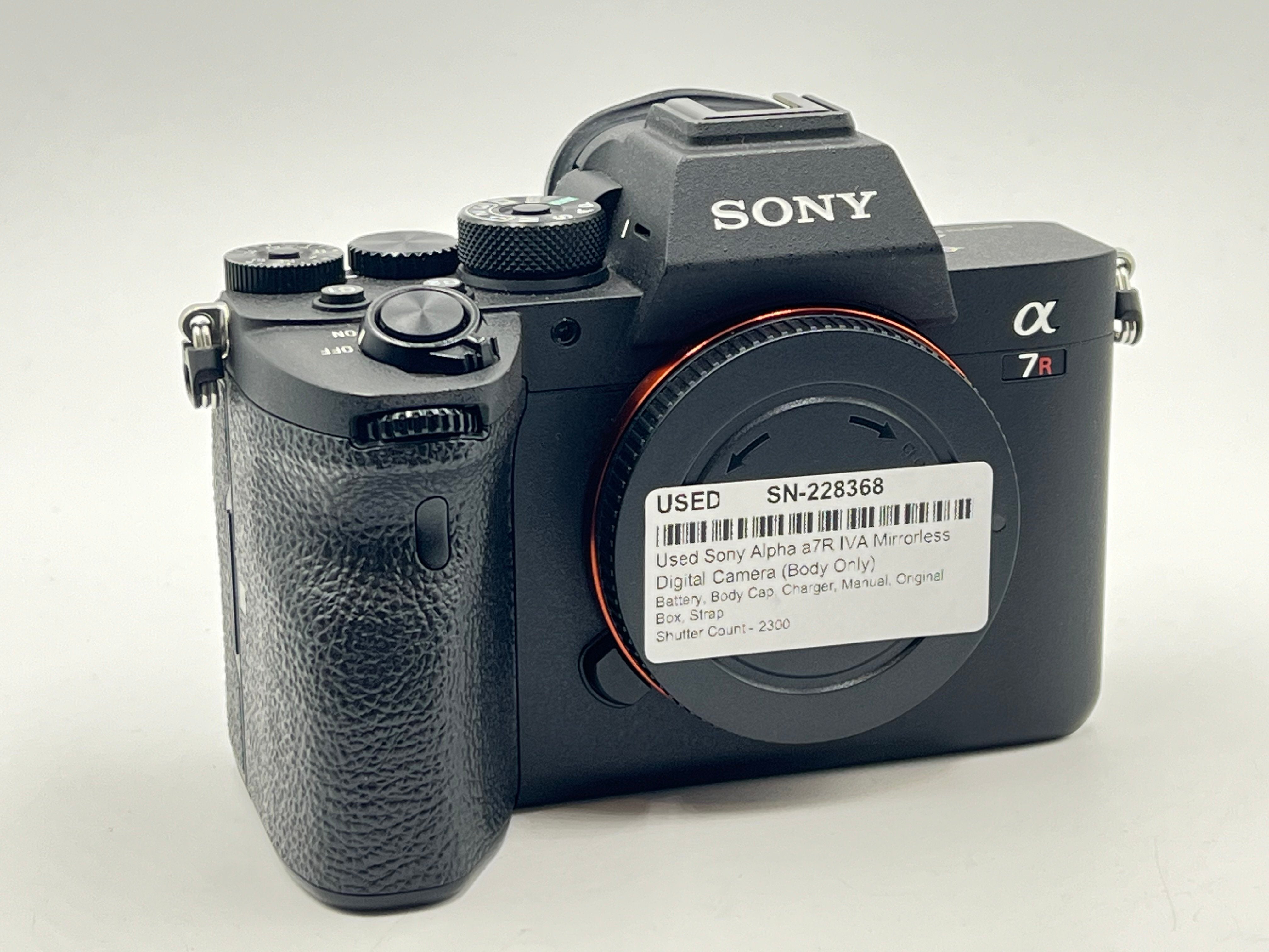 Used Sony Alpha a7R IVA Mirrorless Digital Camera (Body Only)