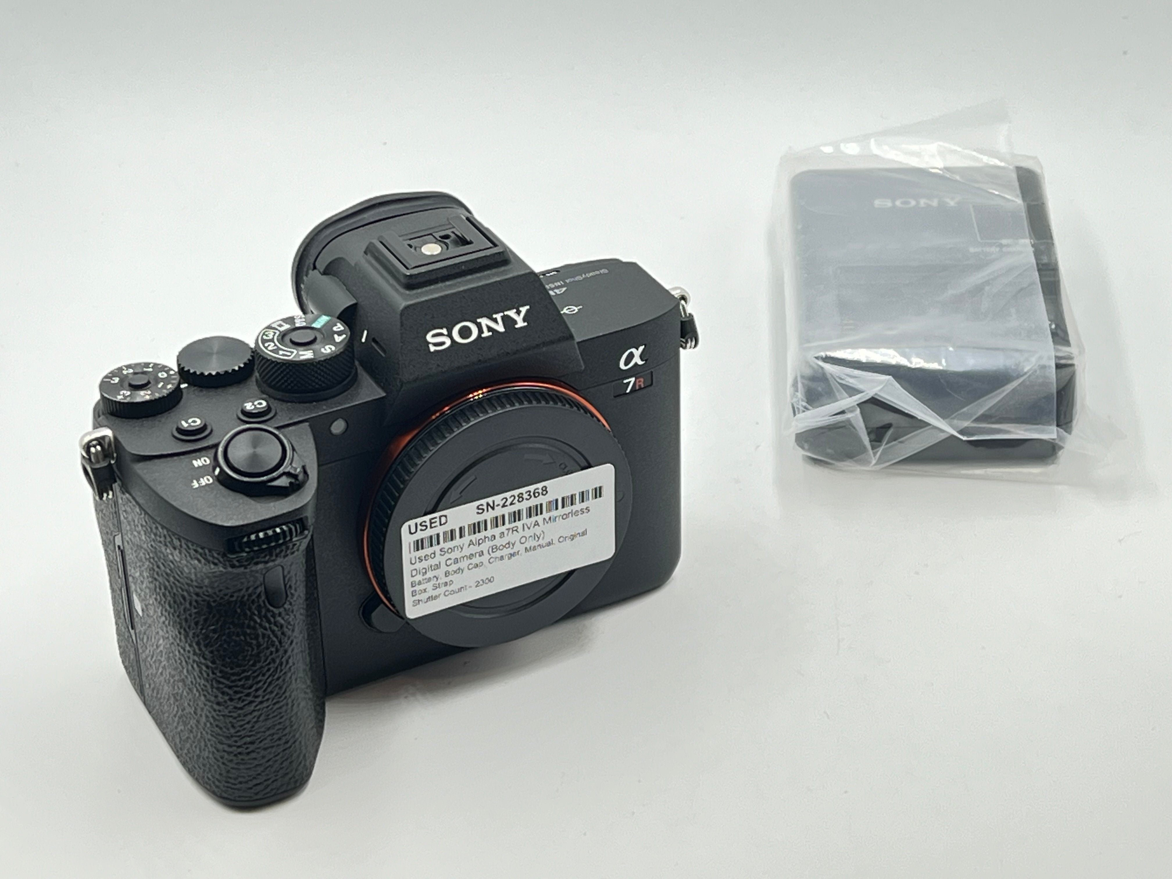 Used Sony Alpha a7R IVA Mirrorless Digital Camera (Body Only)